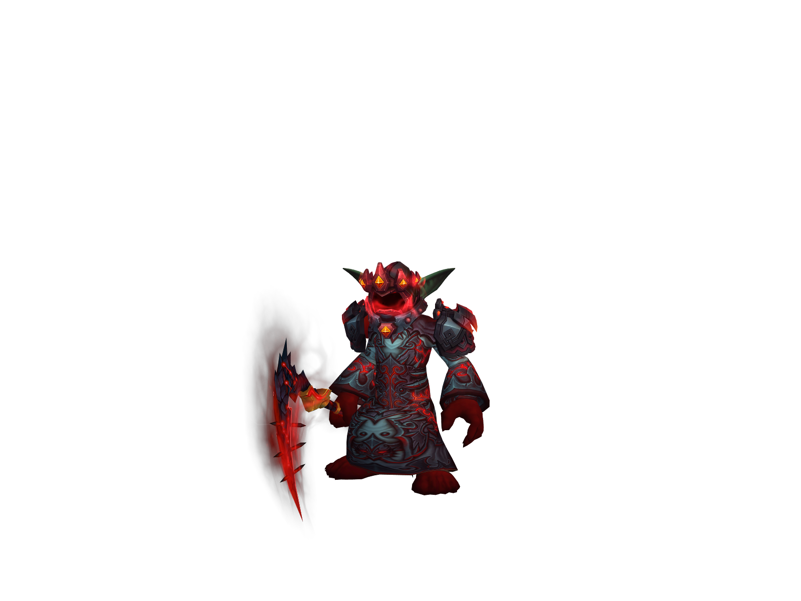 Chakam 3D character render