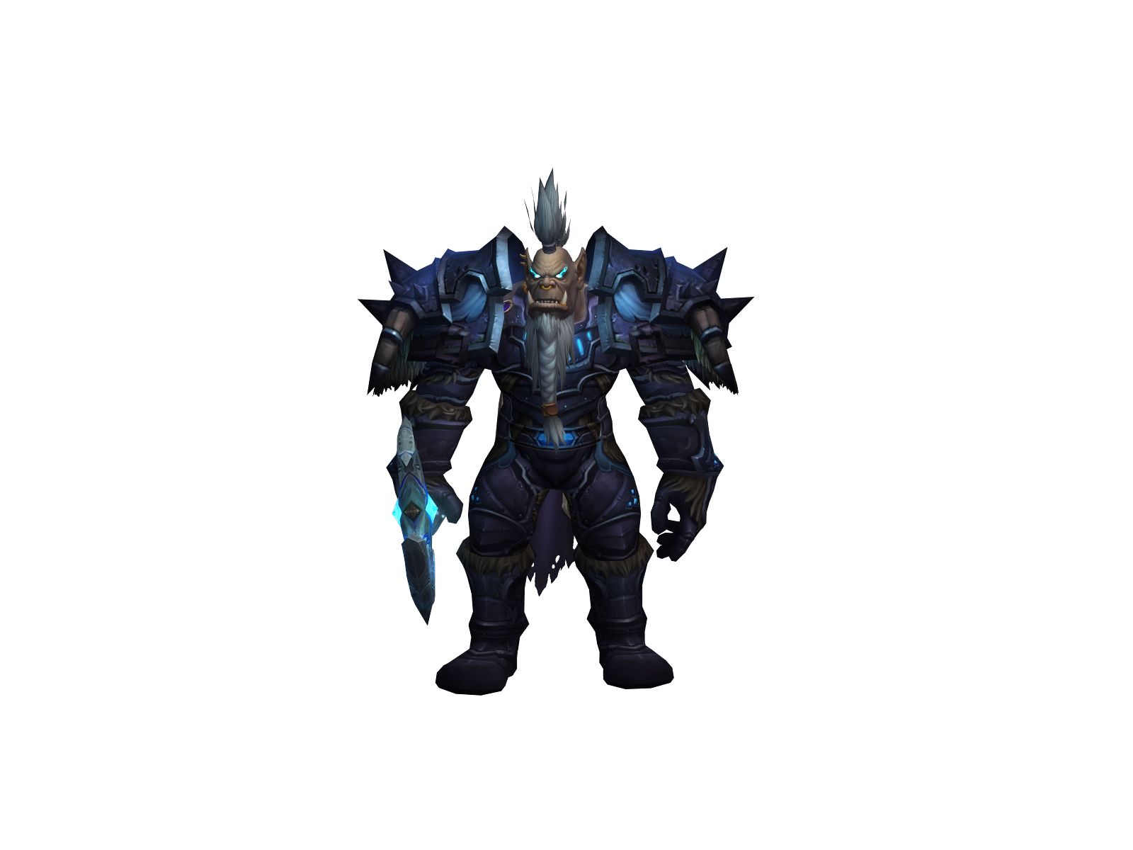 Zorch 3D character render