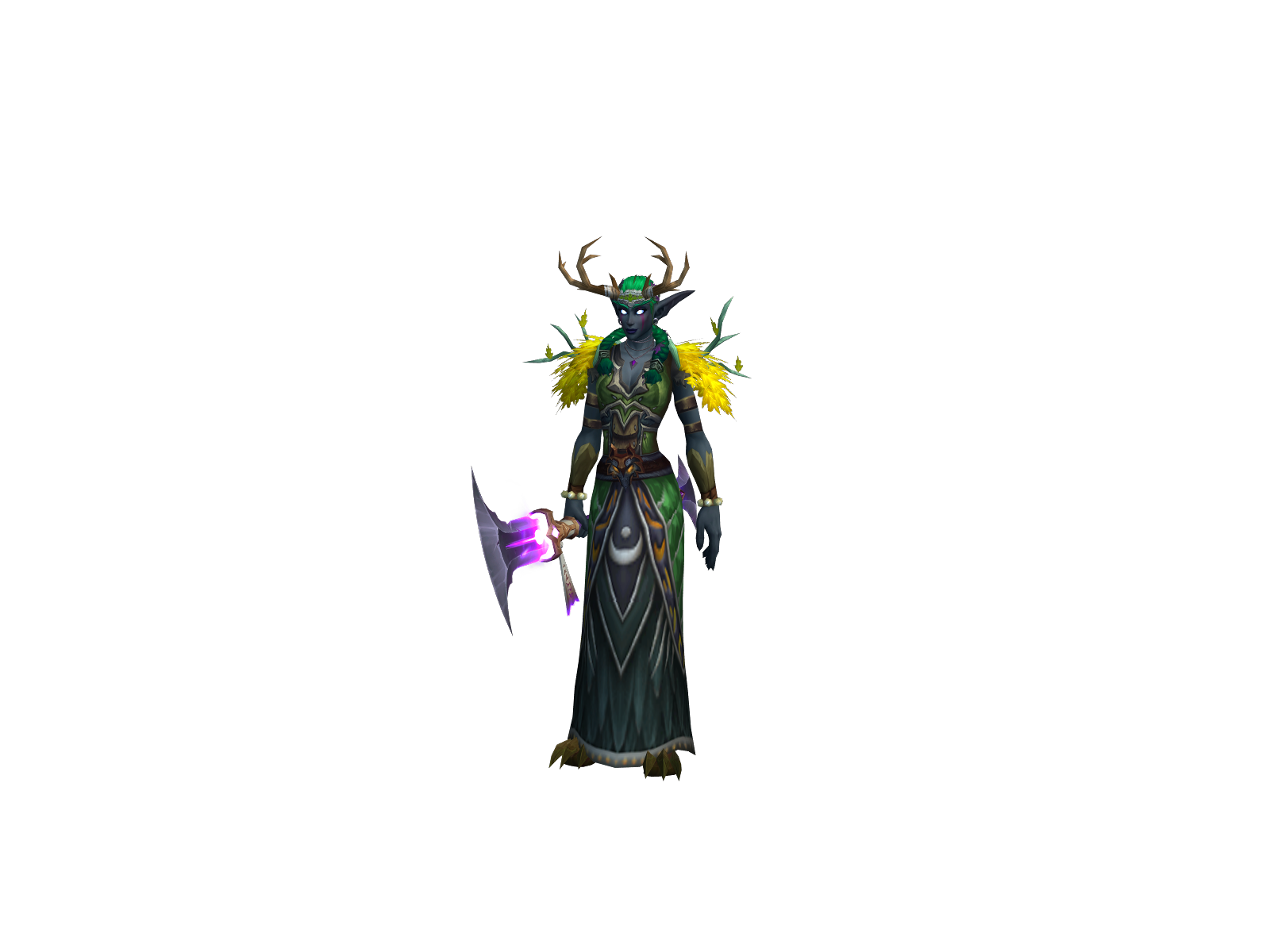Amyli 3D character render
