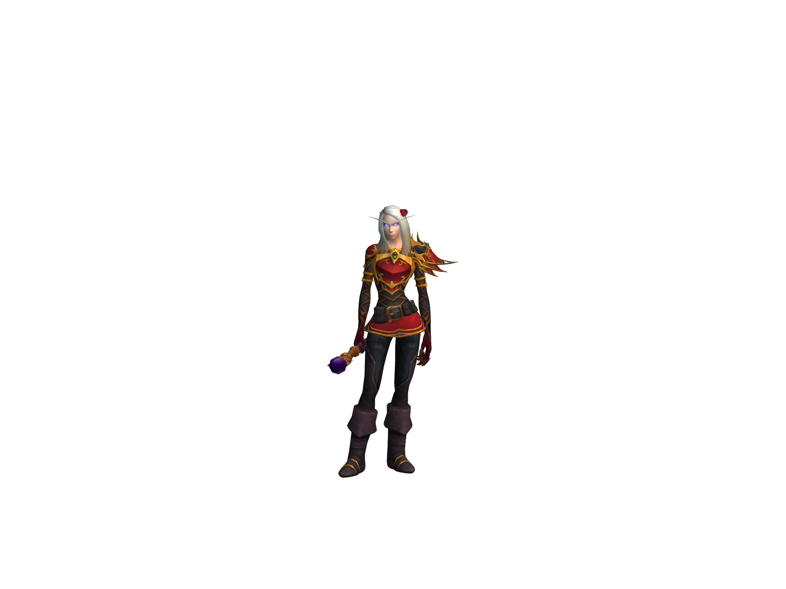 Amálìa 3D character render
