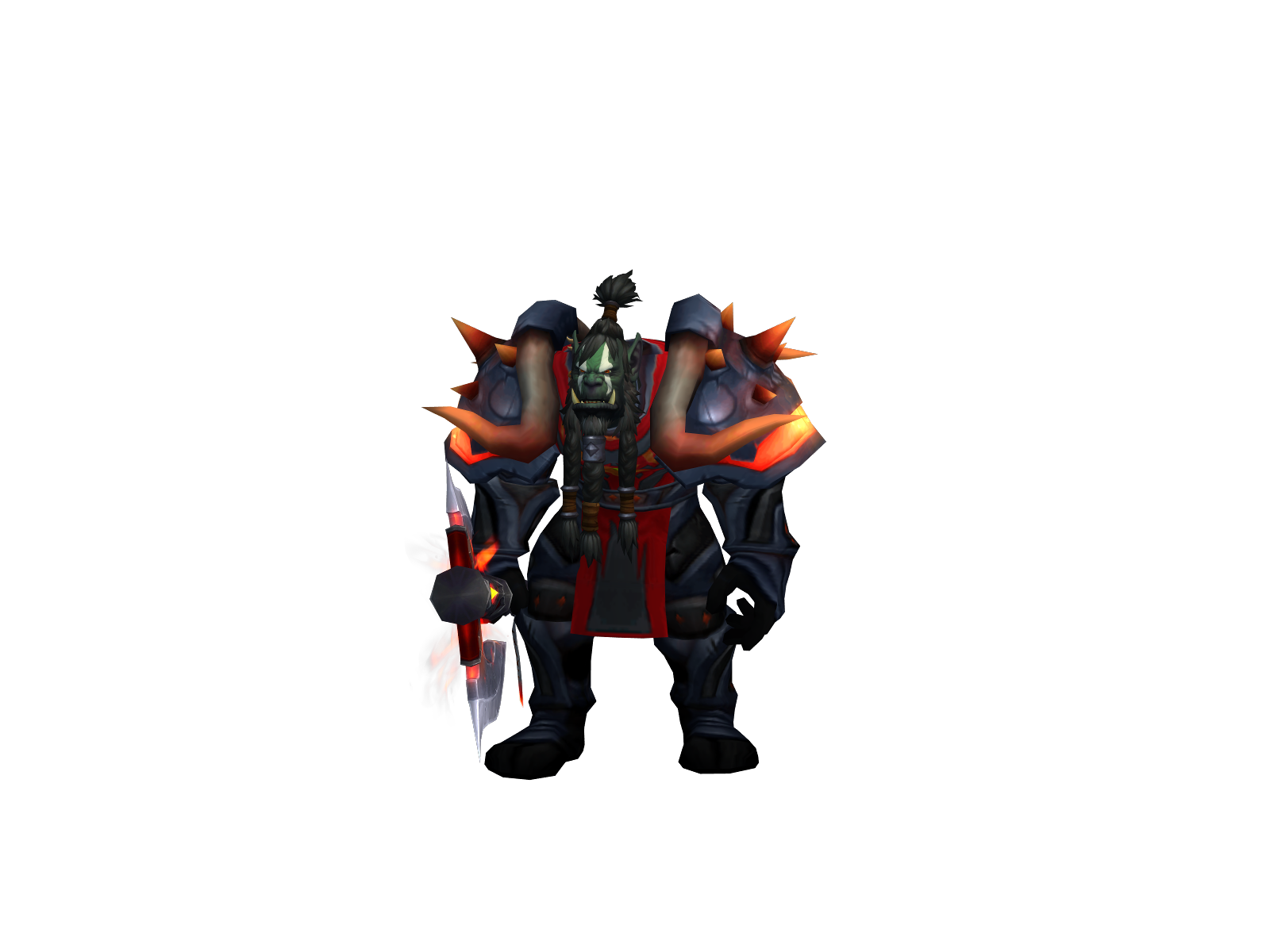 Krazosh 3D character render
