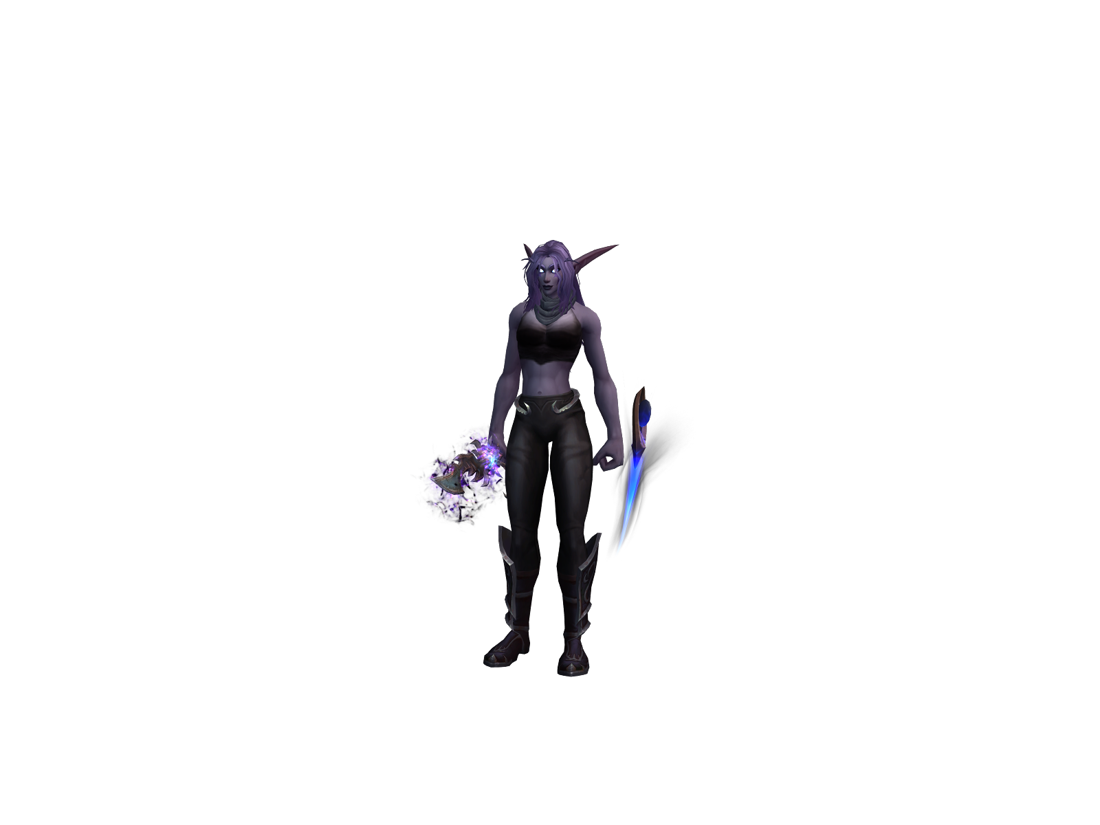 Veyriel 3D character render