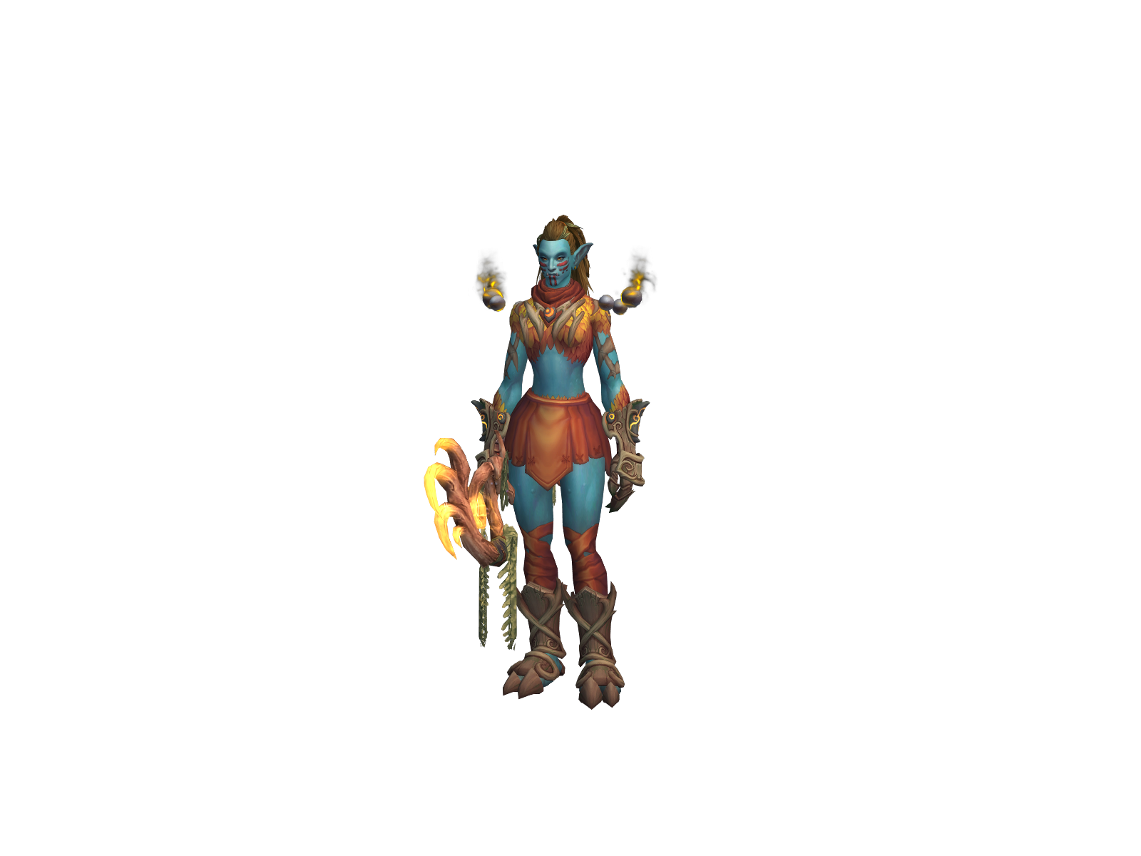 Harmonîa 3D character render