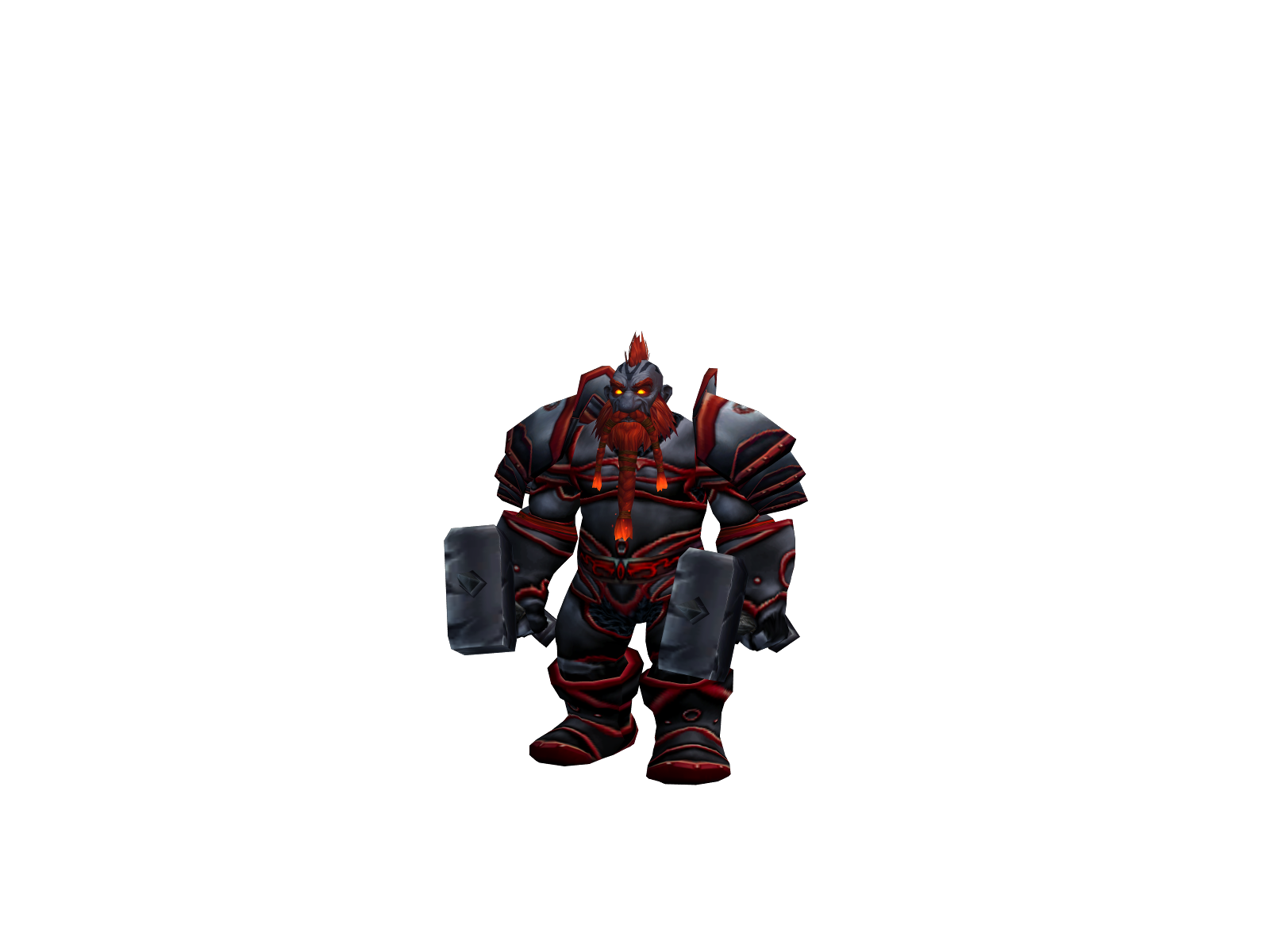 Bronthok 3D character render