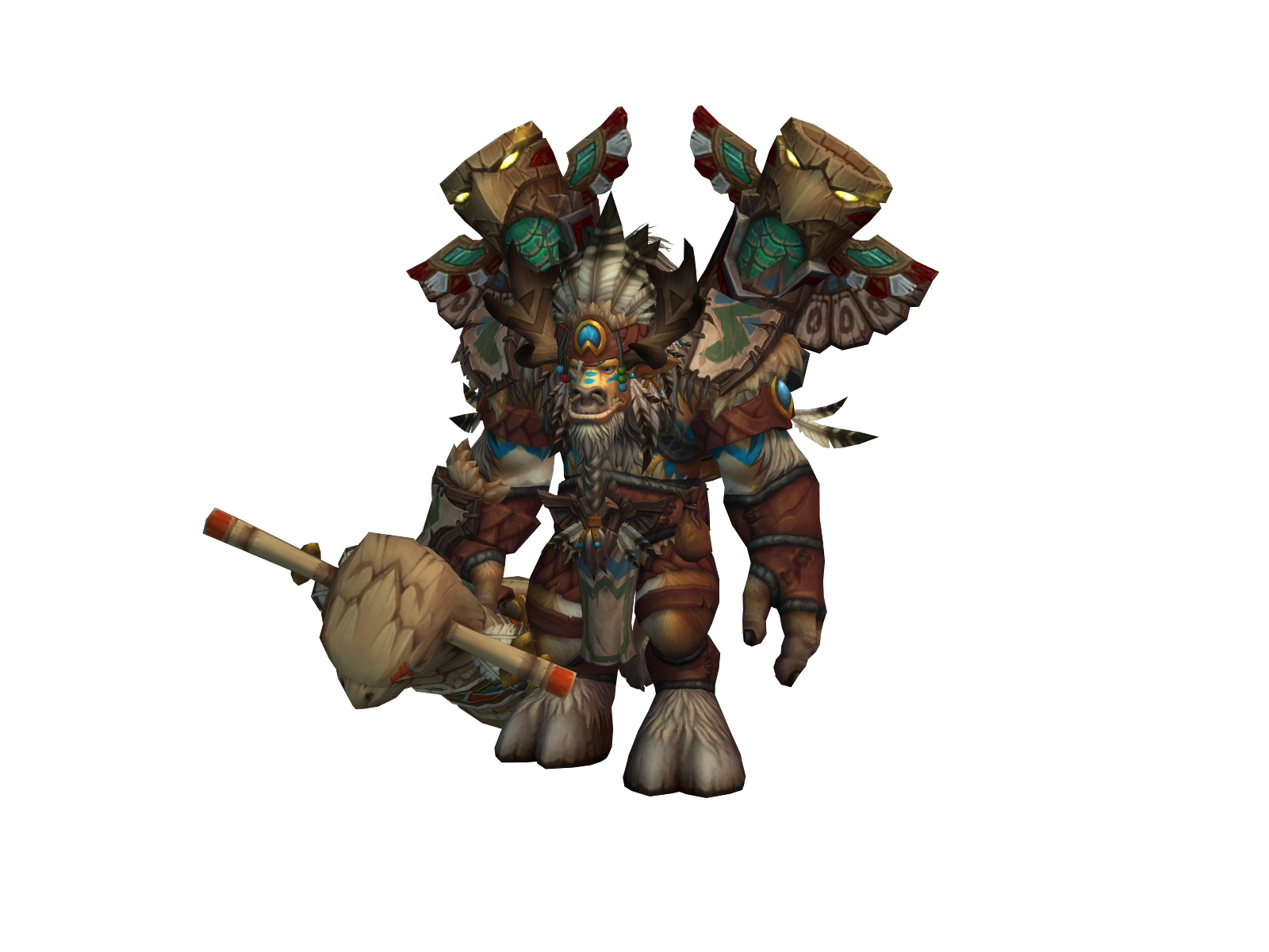 Terondus 3D character render