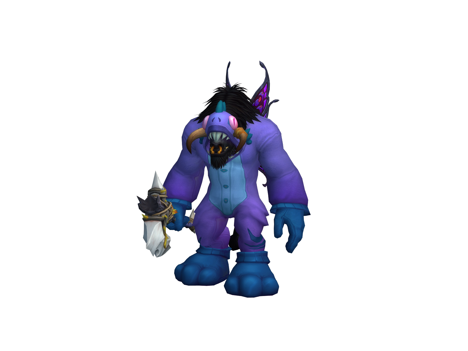 Grá 3D character render