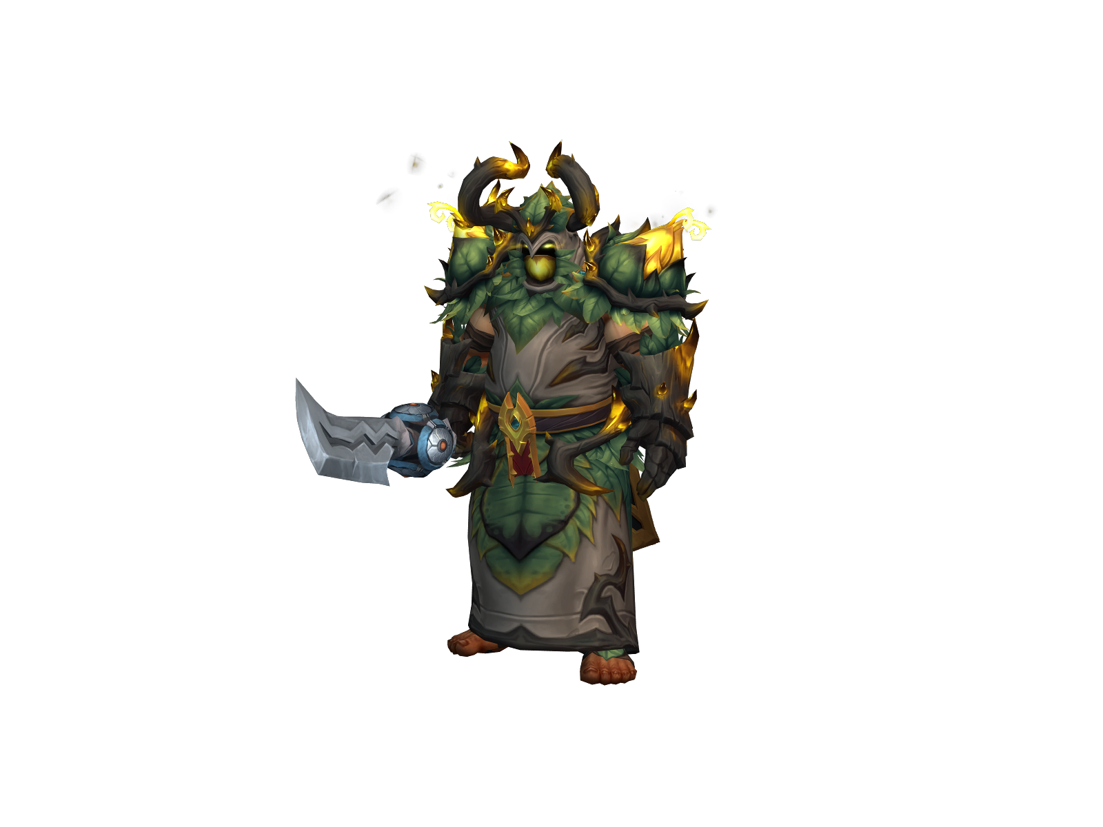 Puderbär 3D character render
