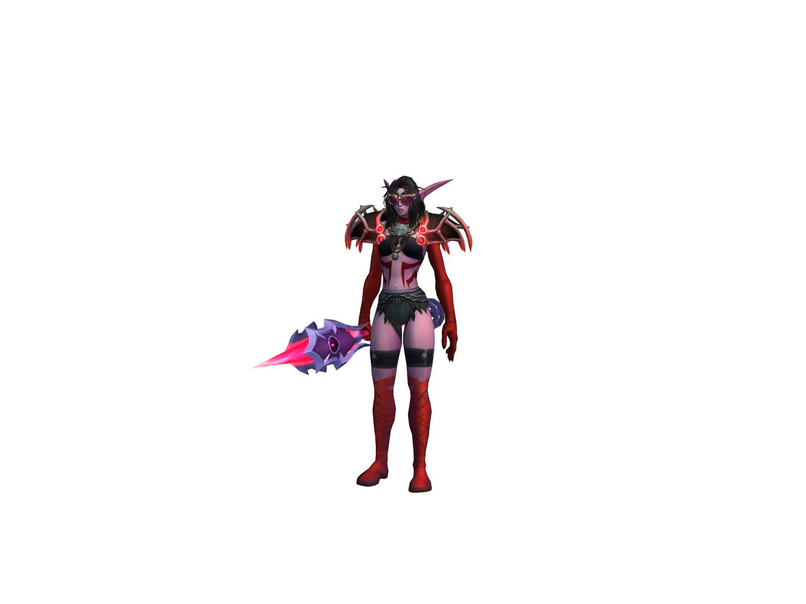 Inferi 3D character render
