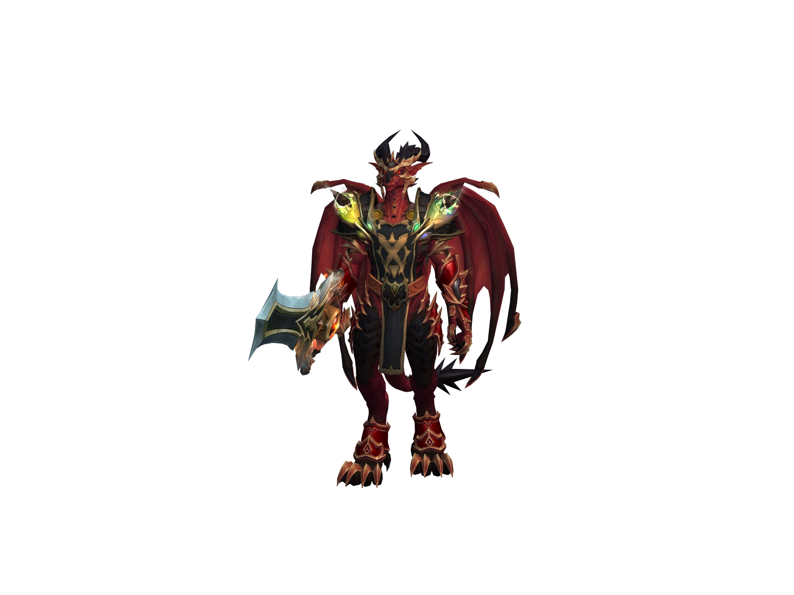 Xáyrén 3D character render