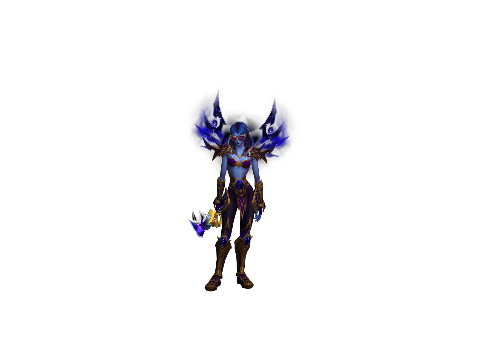Miscellawoof 3D character render
