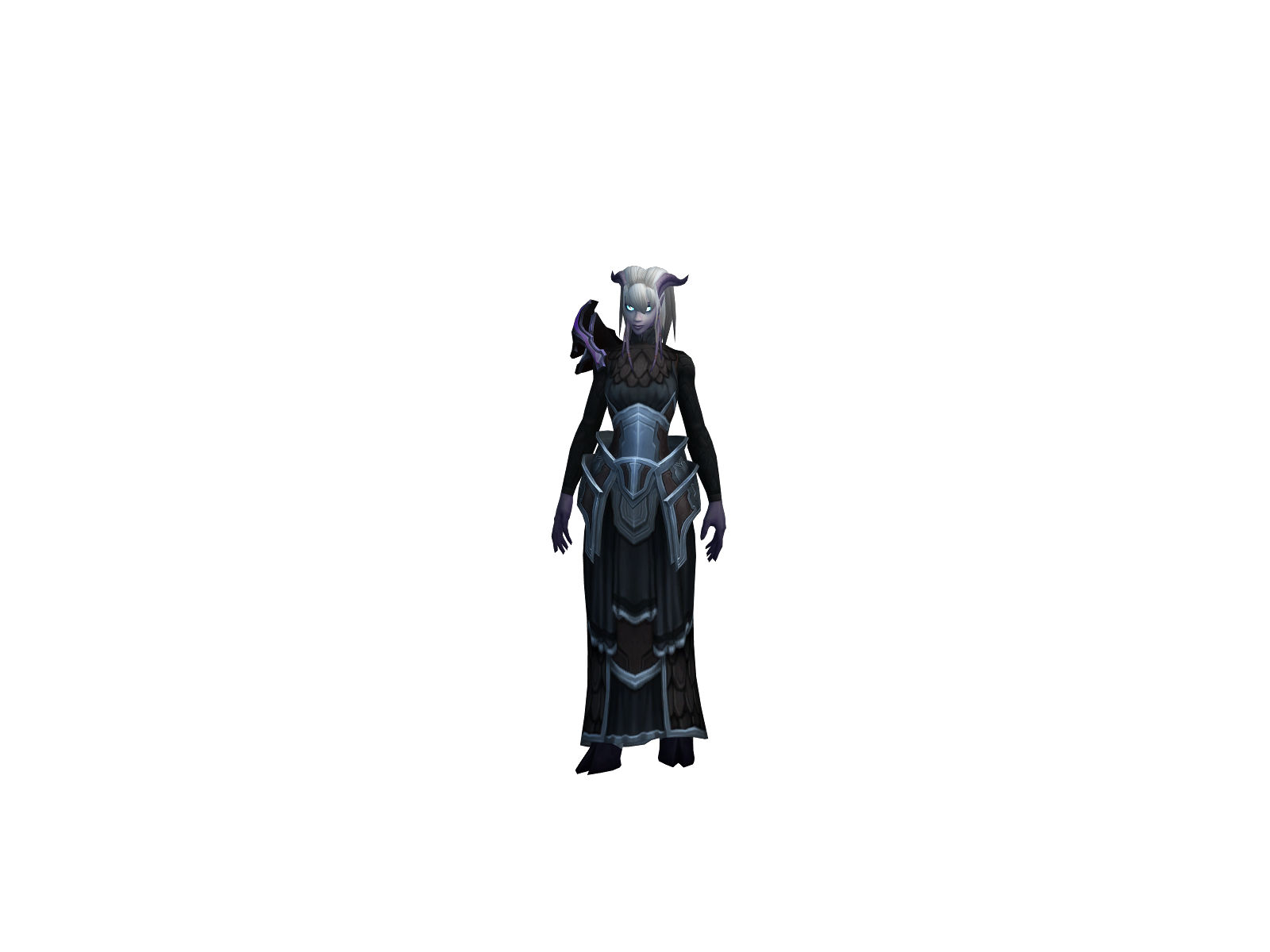 Noralía 3D character render