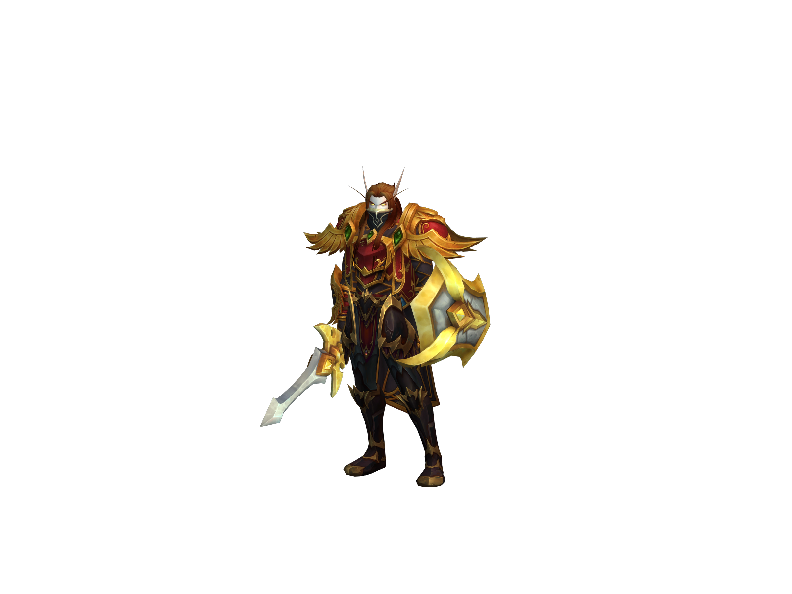 fyriel 3D character render
