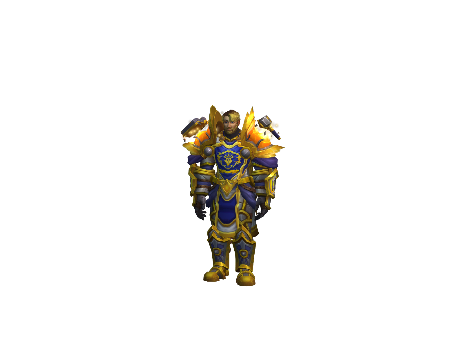 Baconius 3D character render