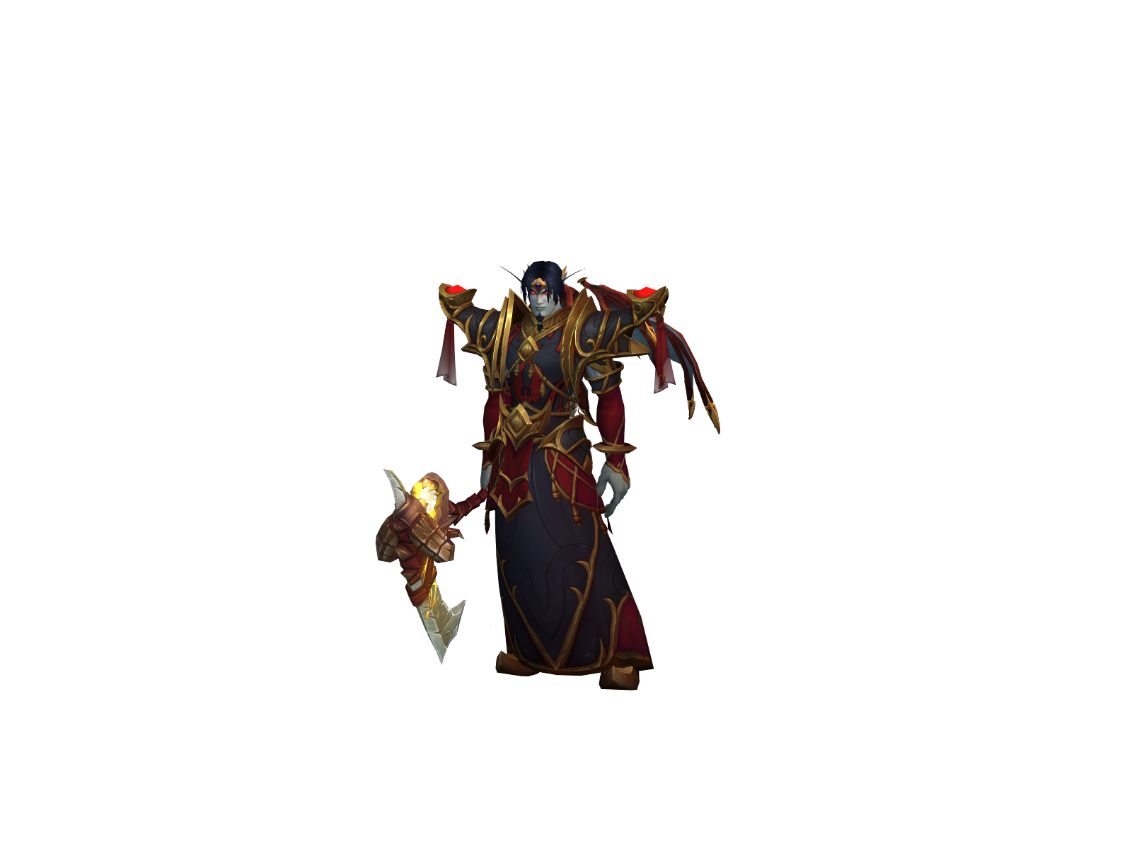 Banio 3D character render