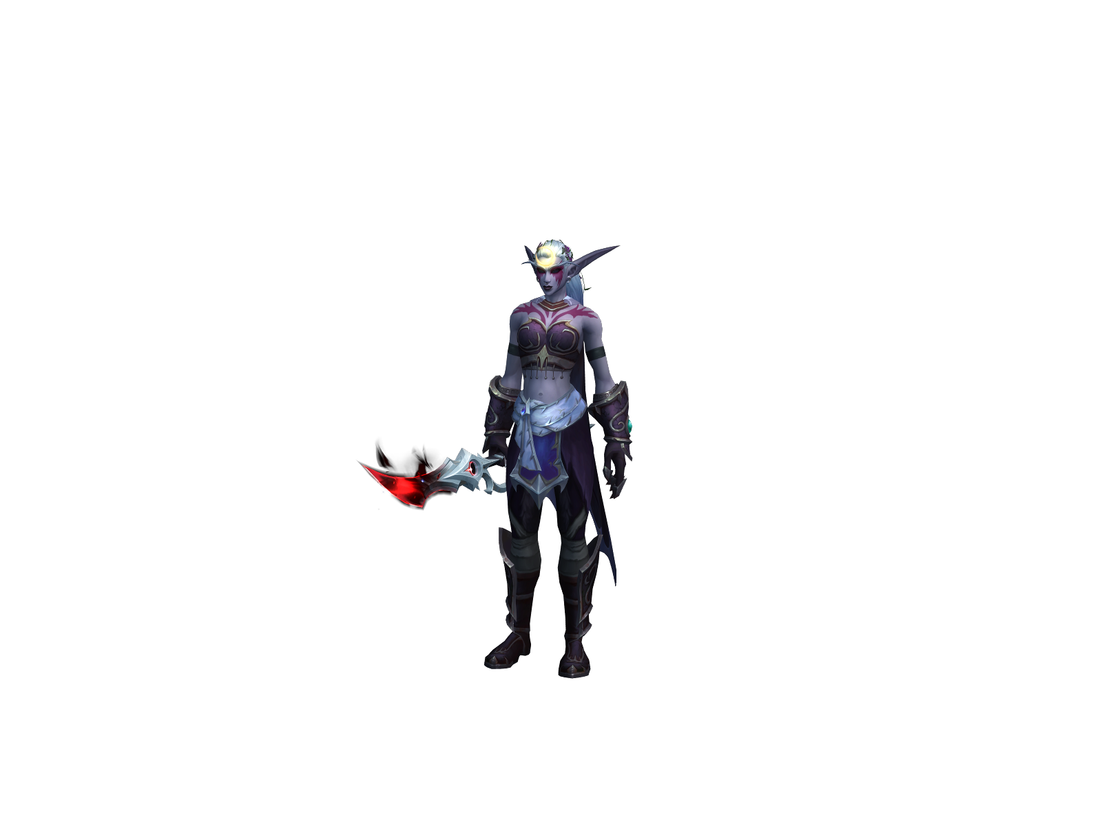 Iorandiell 3D character render