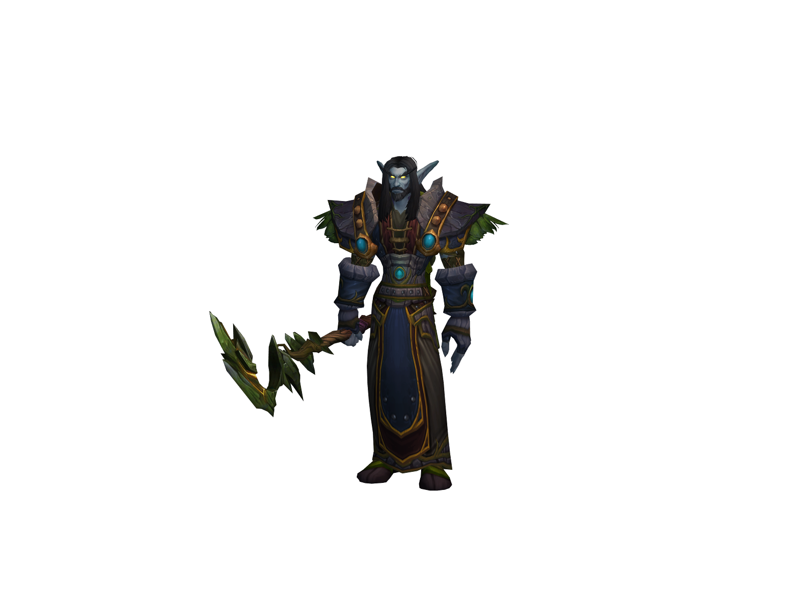 Thelidan 3D character render