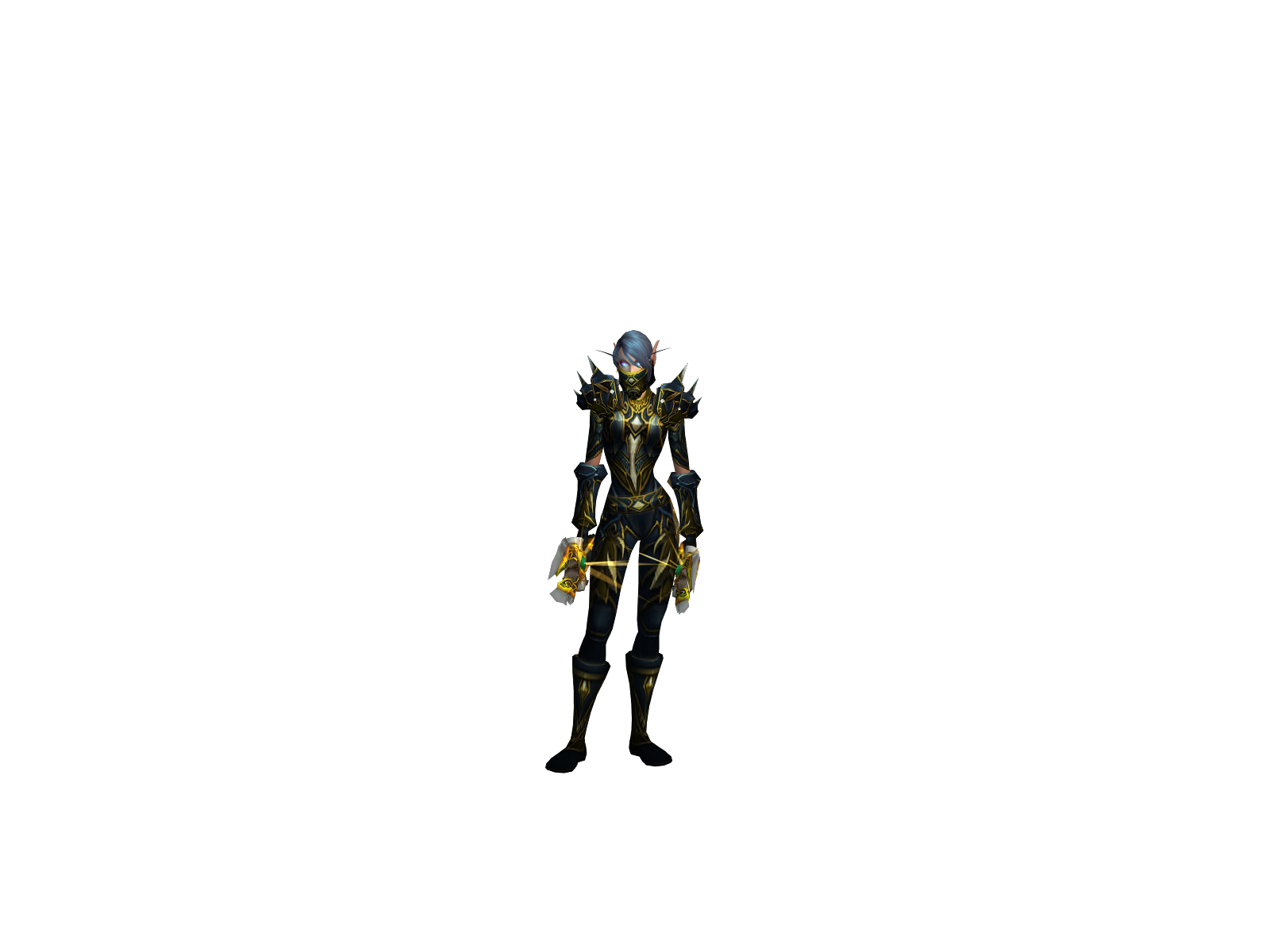 Nixaria 3D character render