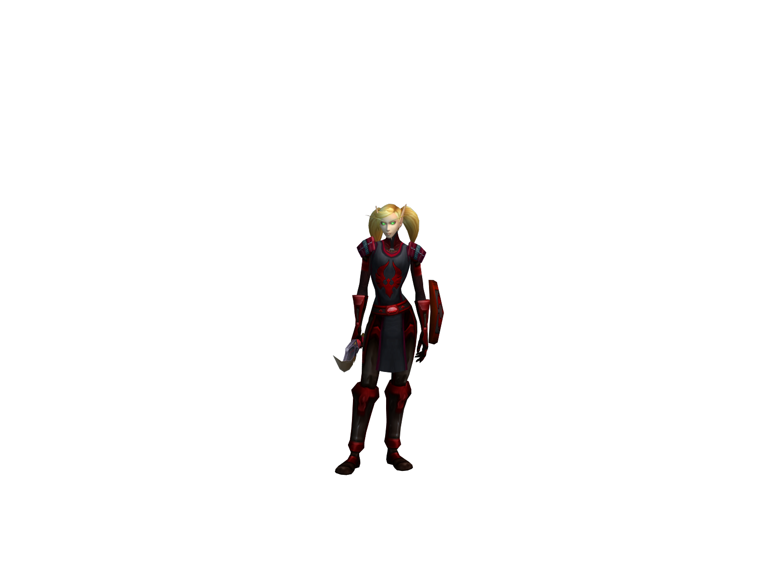 Linkaria 3D character render