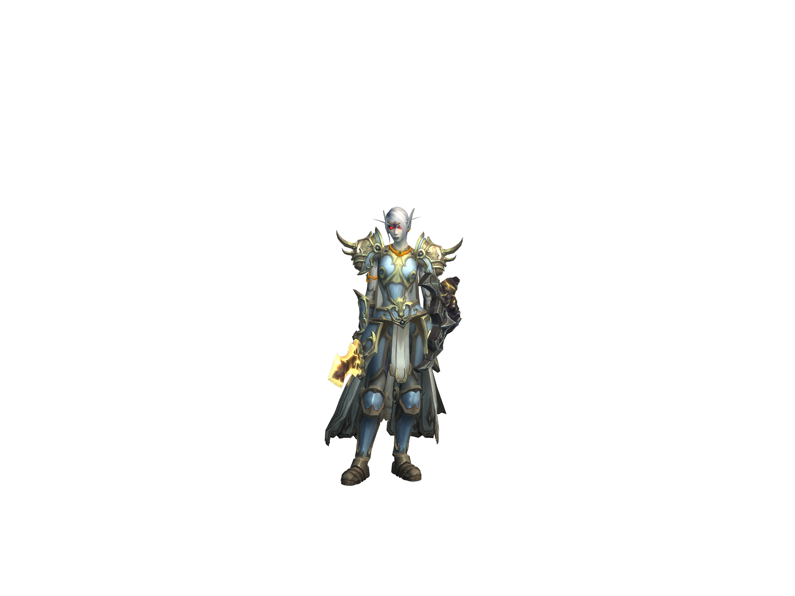 Merdína 3D character render