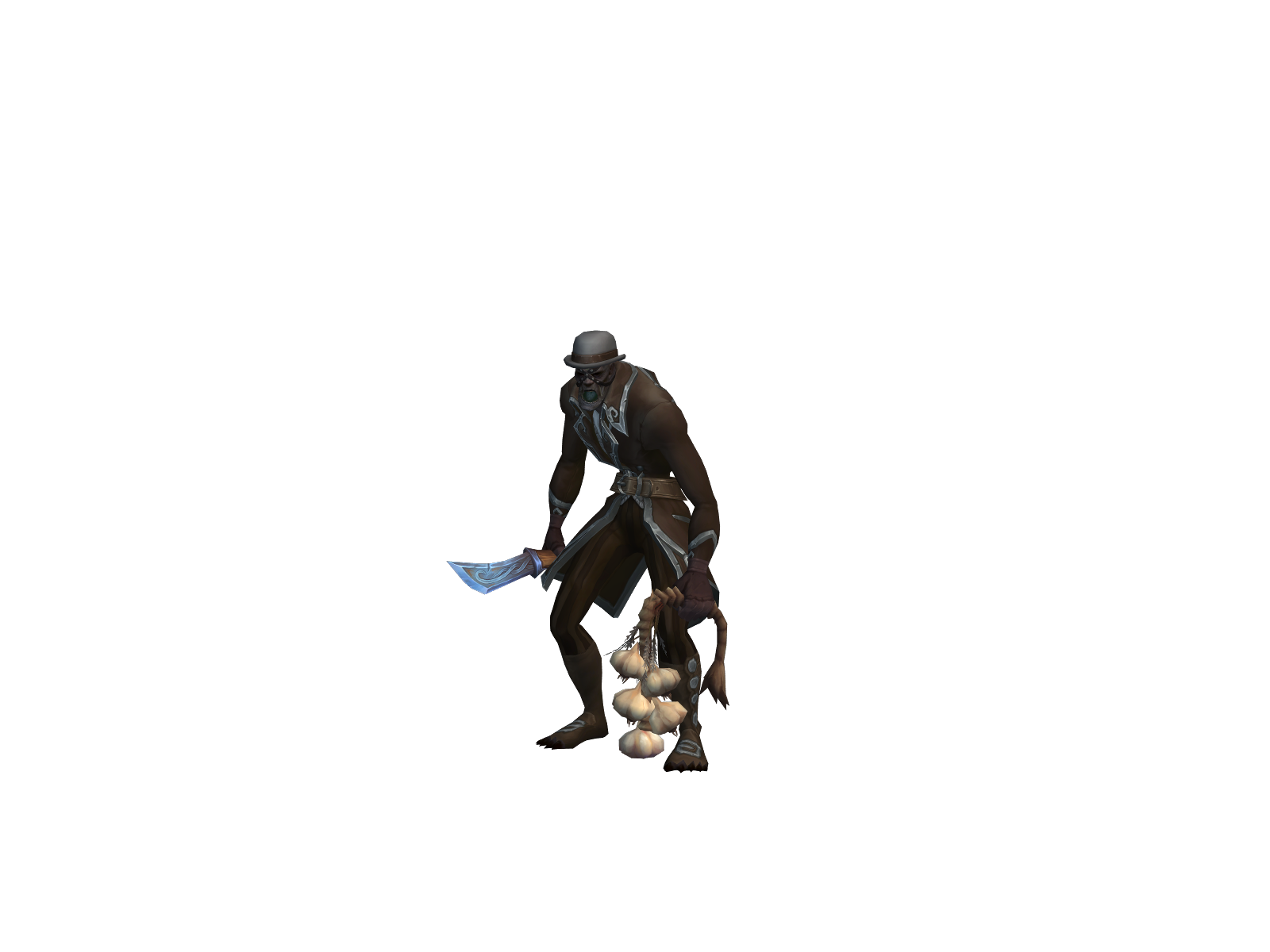 Greaver 3D character render
