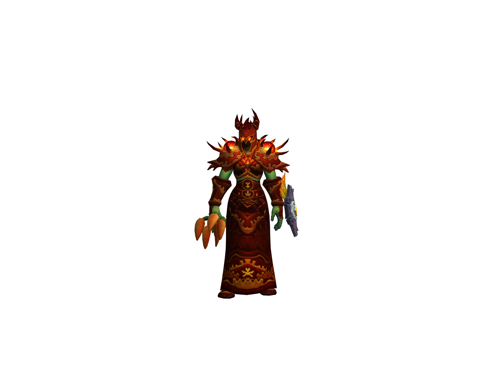 Rsham 3D character render