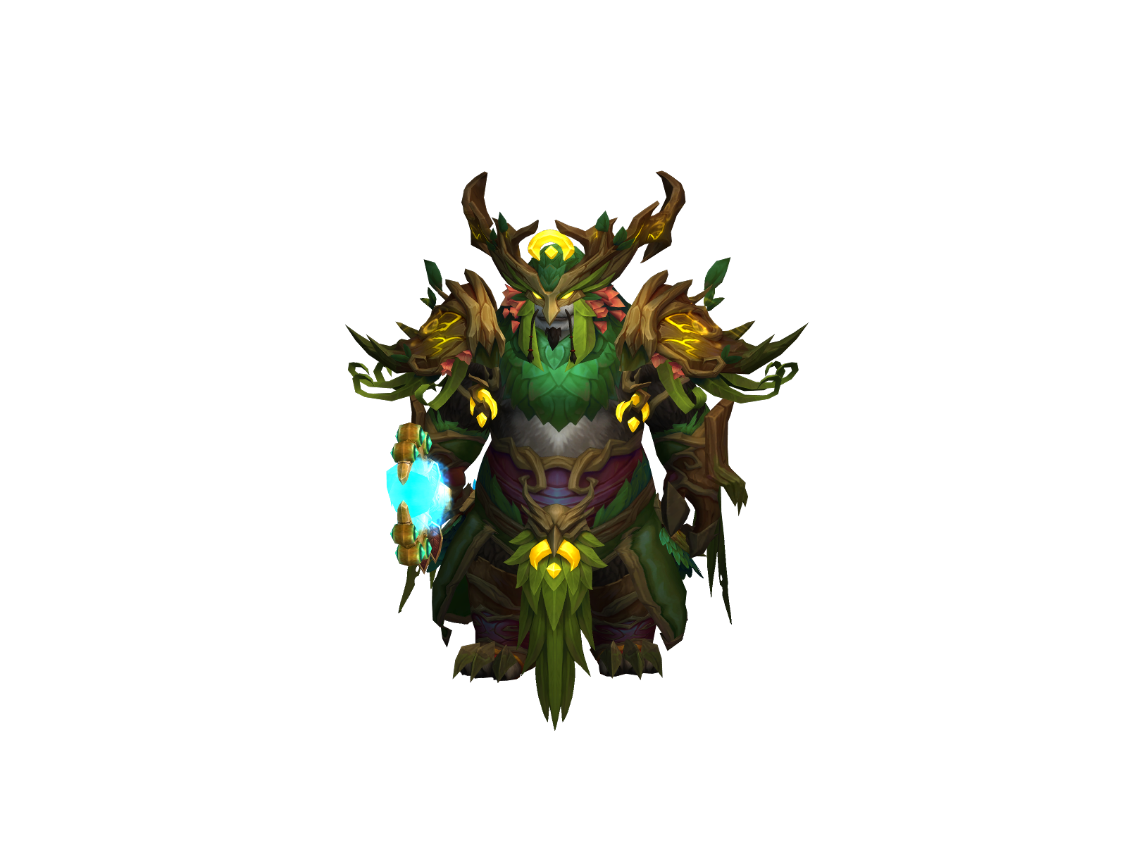 Kapaou 3D character render