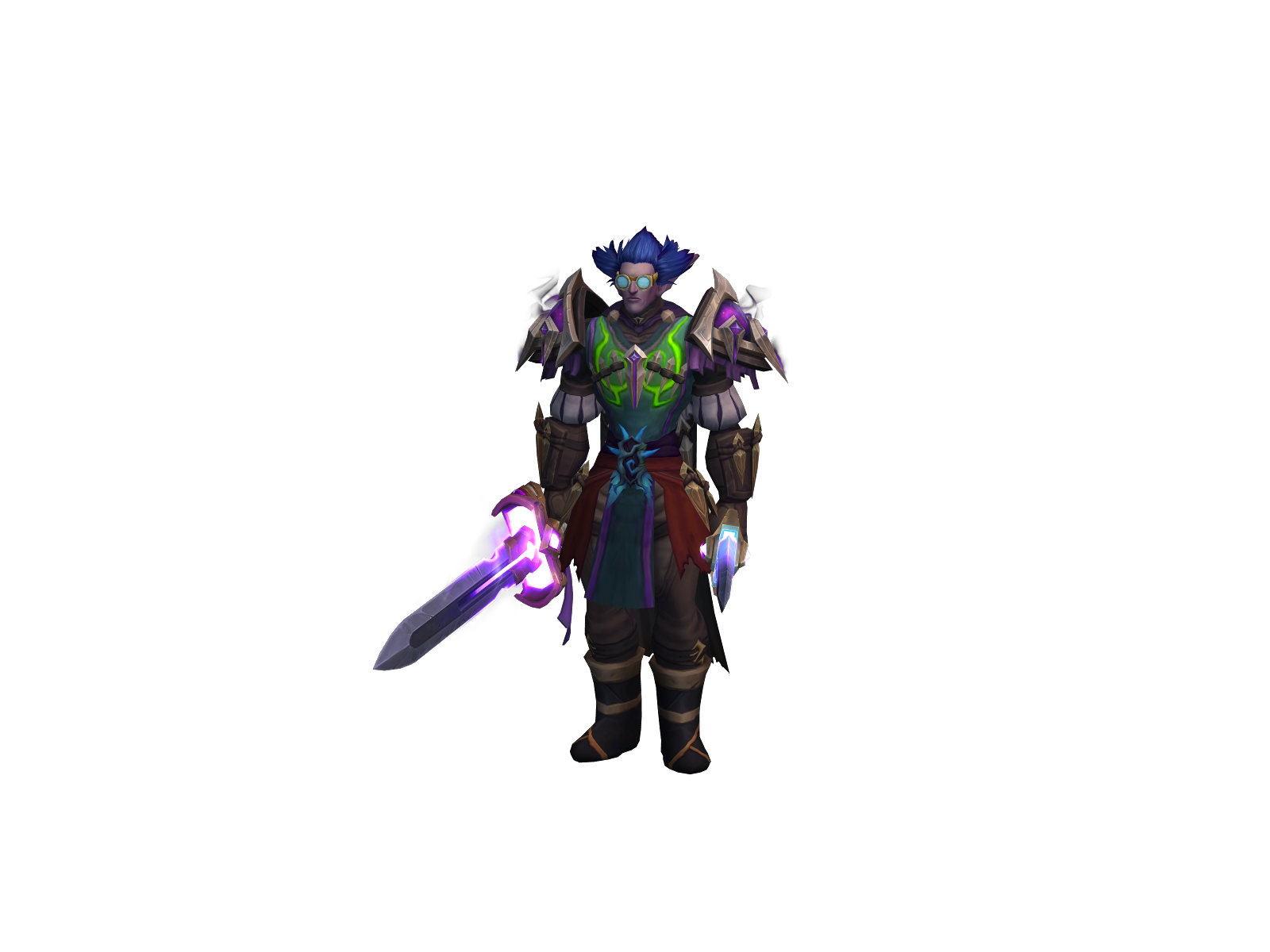 Plain 3D character render