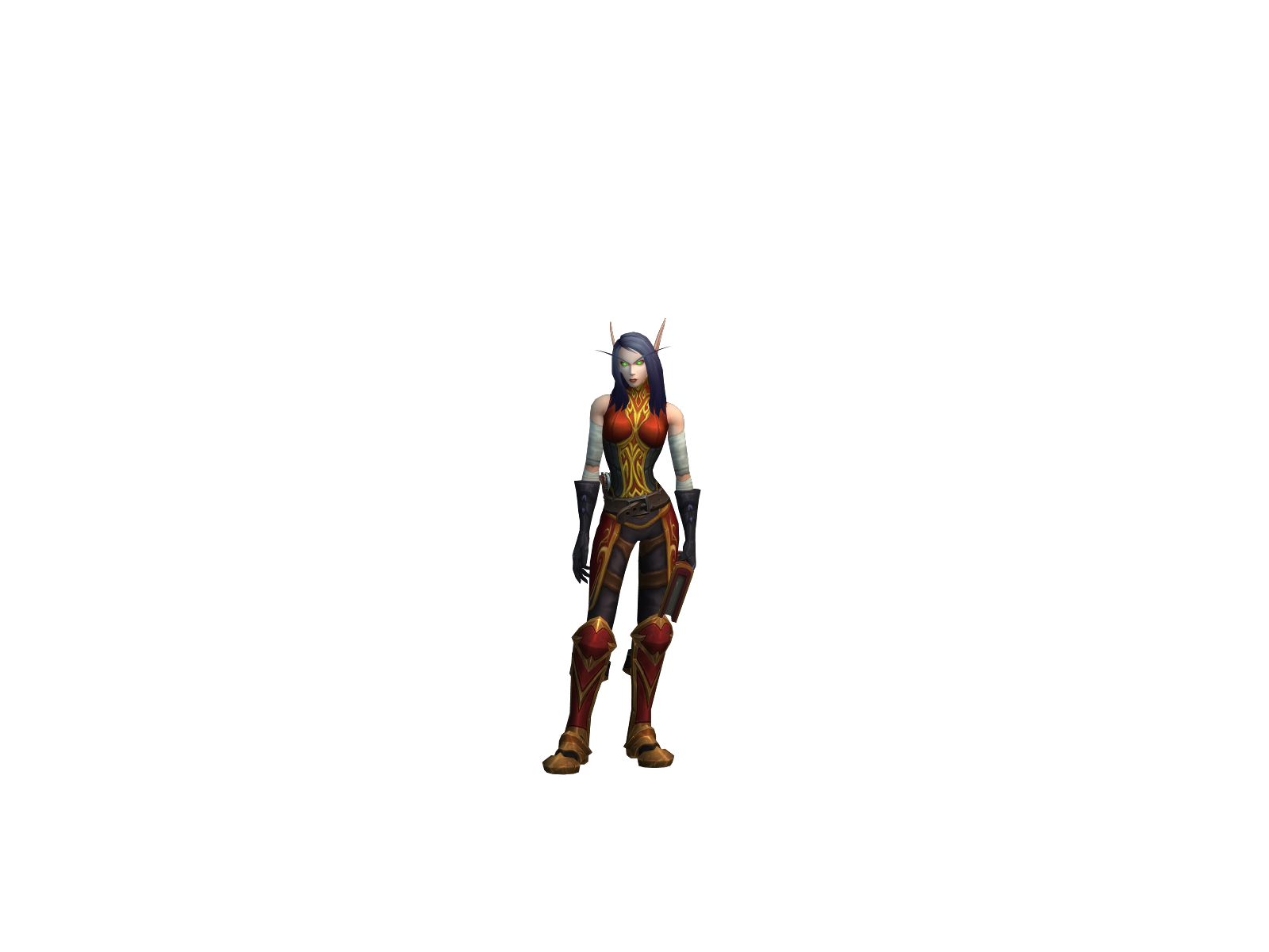 Valméa 3D character render