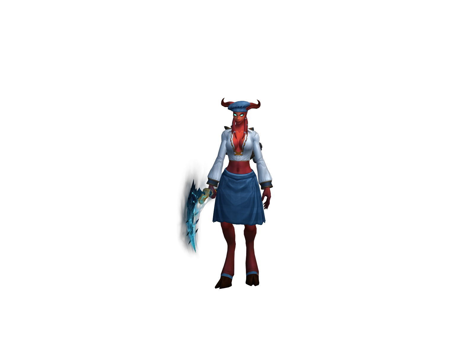 Dereza 3D character render