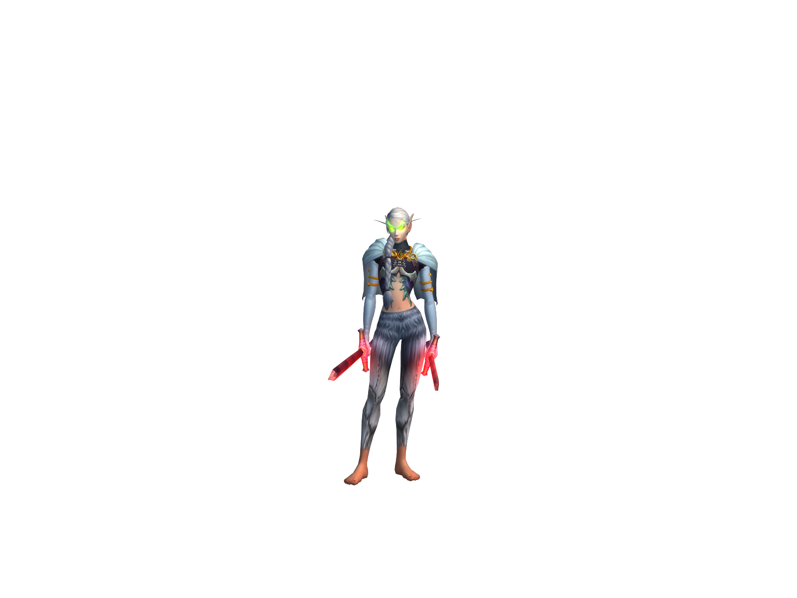 Milendh character render