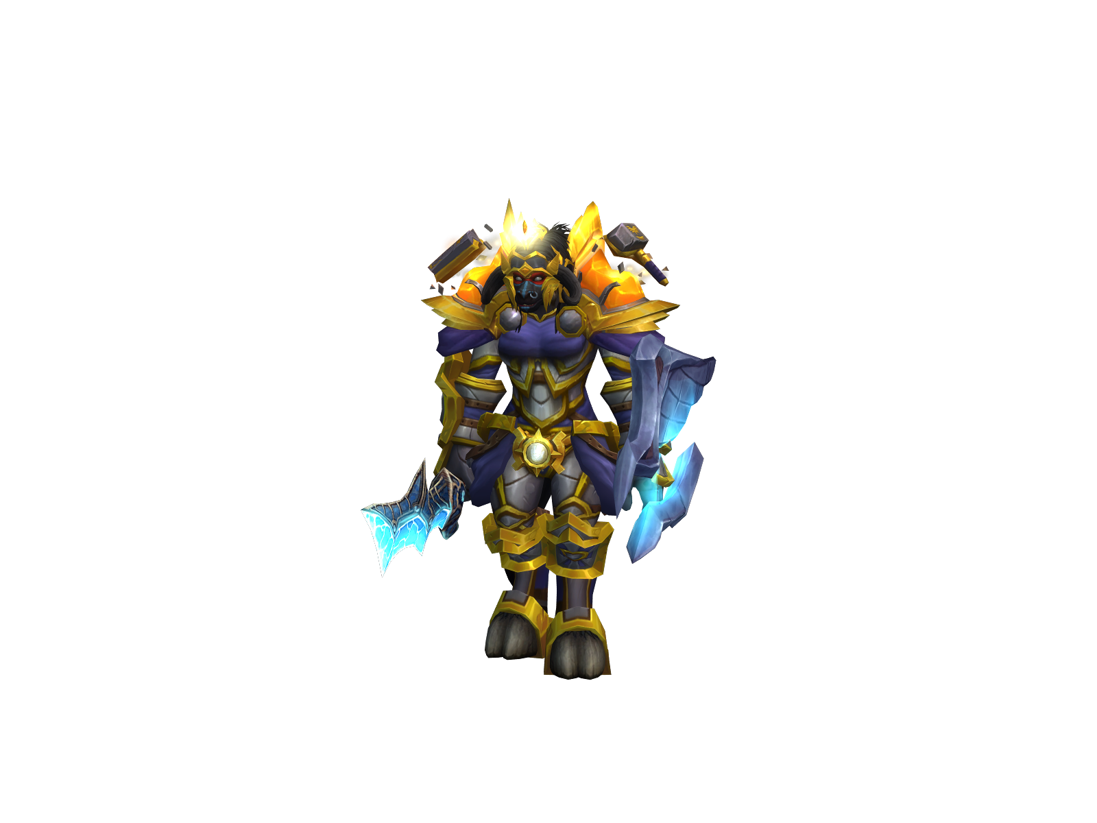 Ivár 3D character render