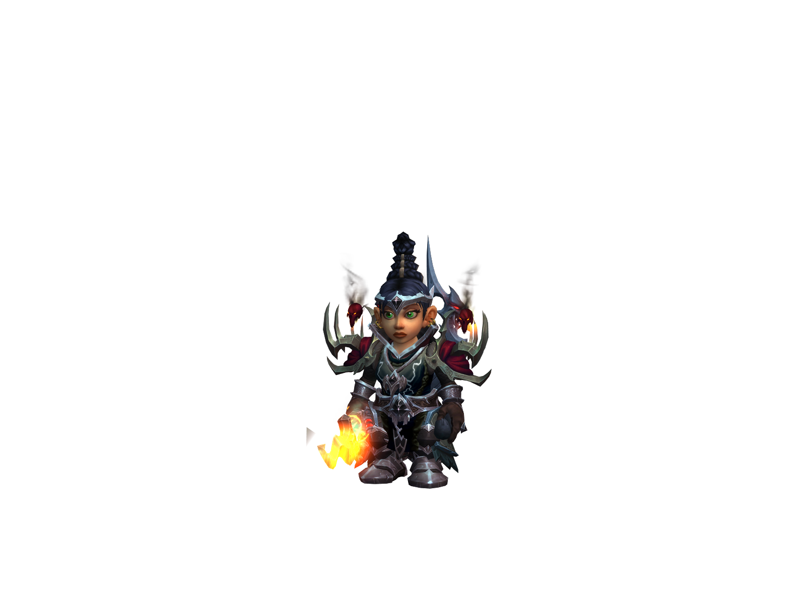 Avijulata 3D character render