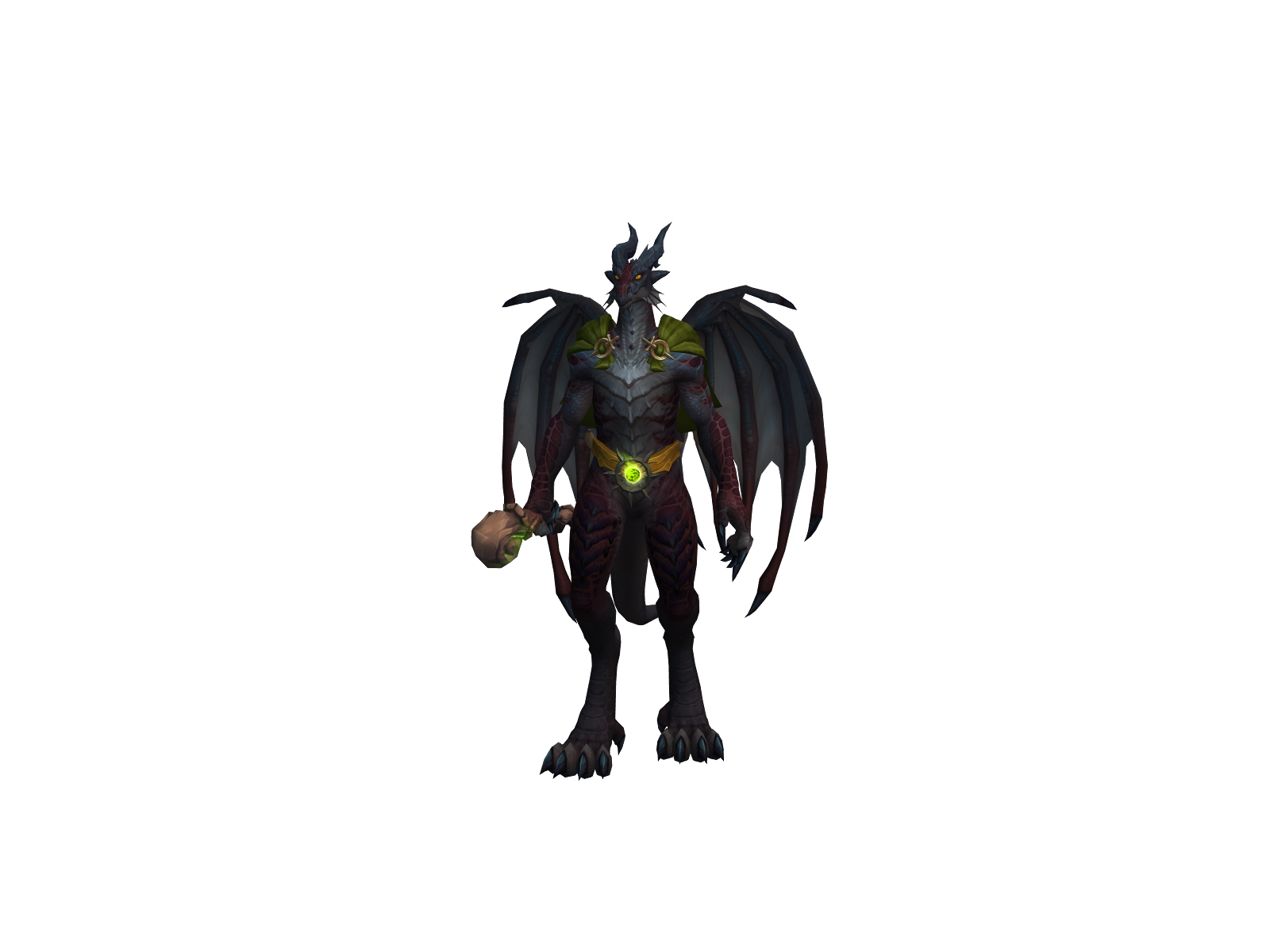 Chöd 3D character render