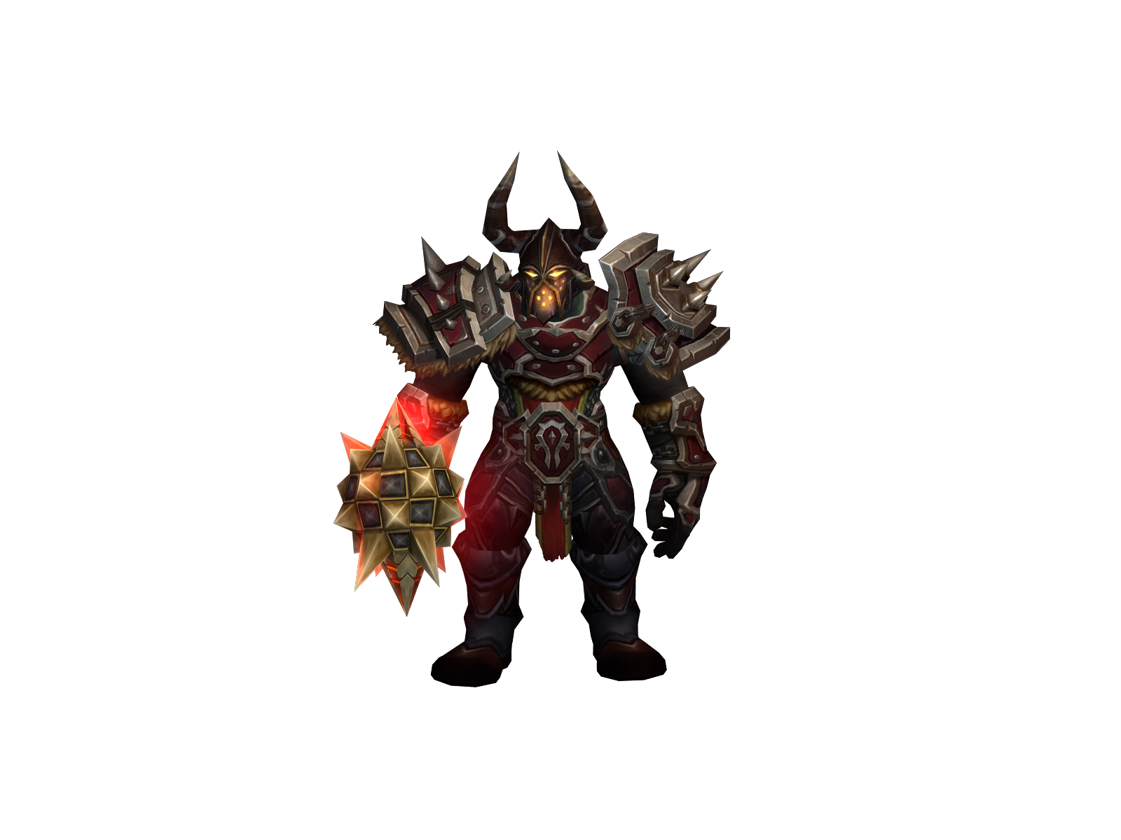 Babacrit 3D character render
