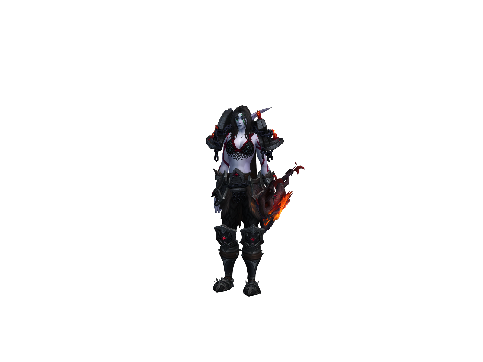 Dris 3D character render