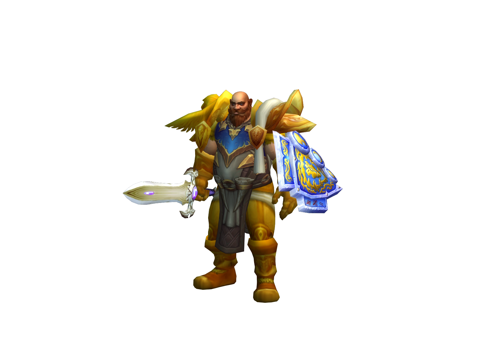 Fatmongold 3D character render