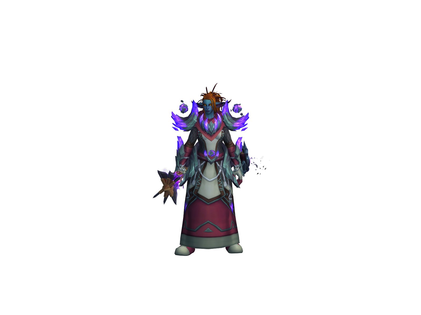 Aesina 3D character render