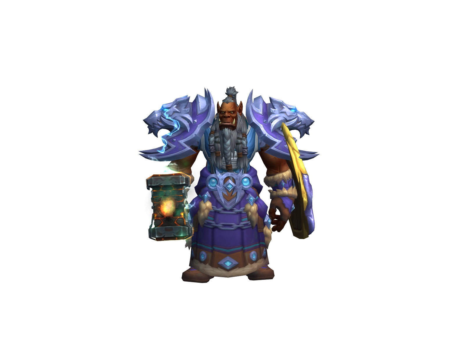 Vallhal 3D character render
