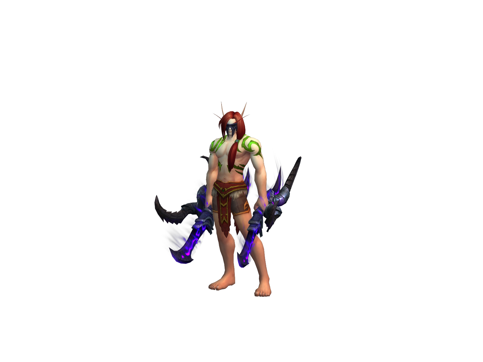 Dämonius 3D character render