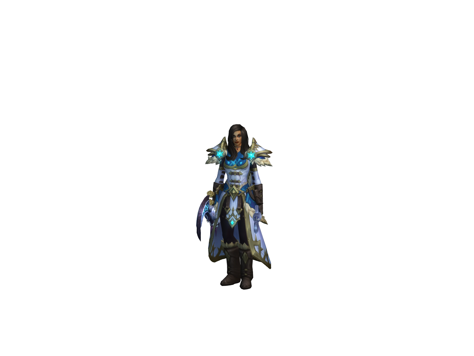 Tiasha 3D character render