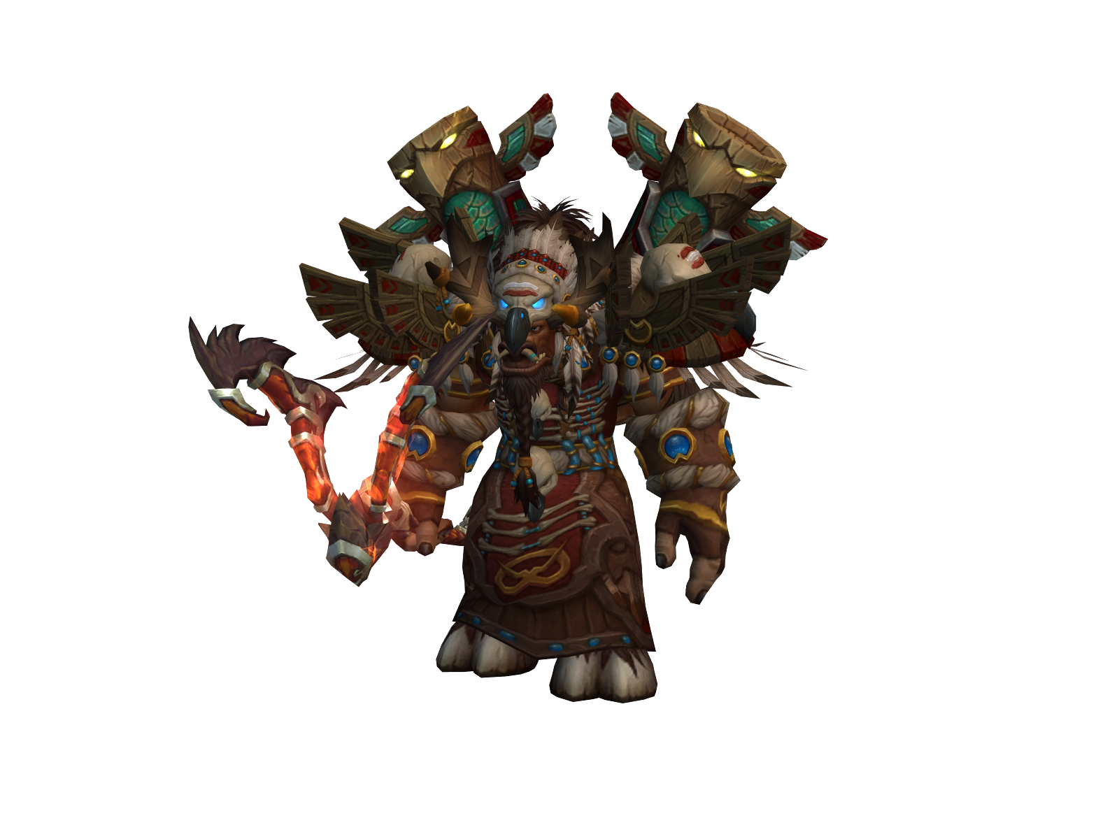 Runek 3D character render
