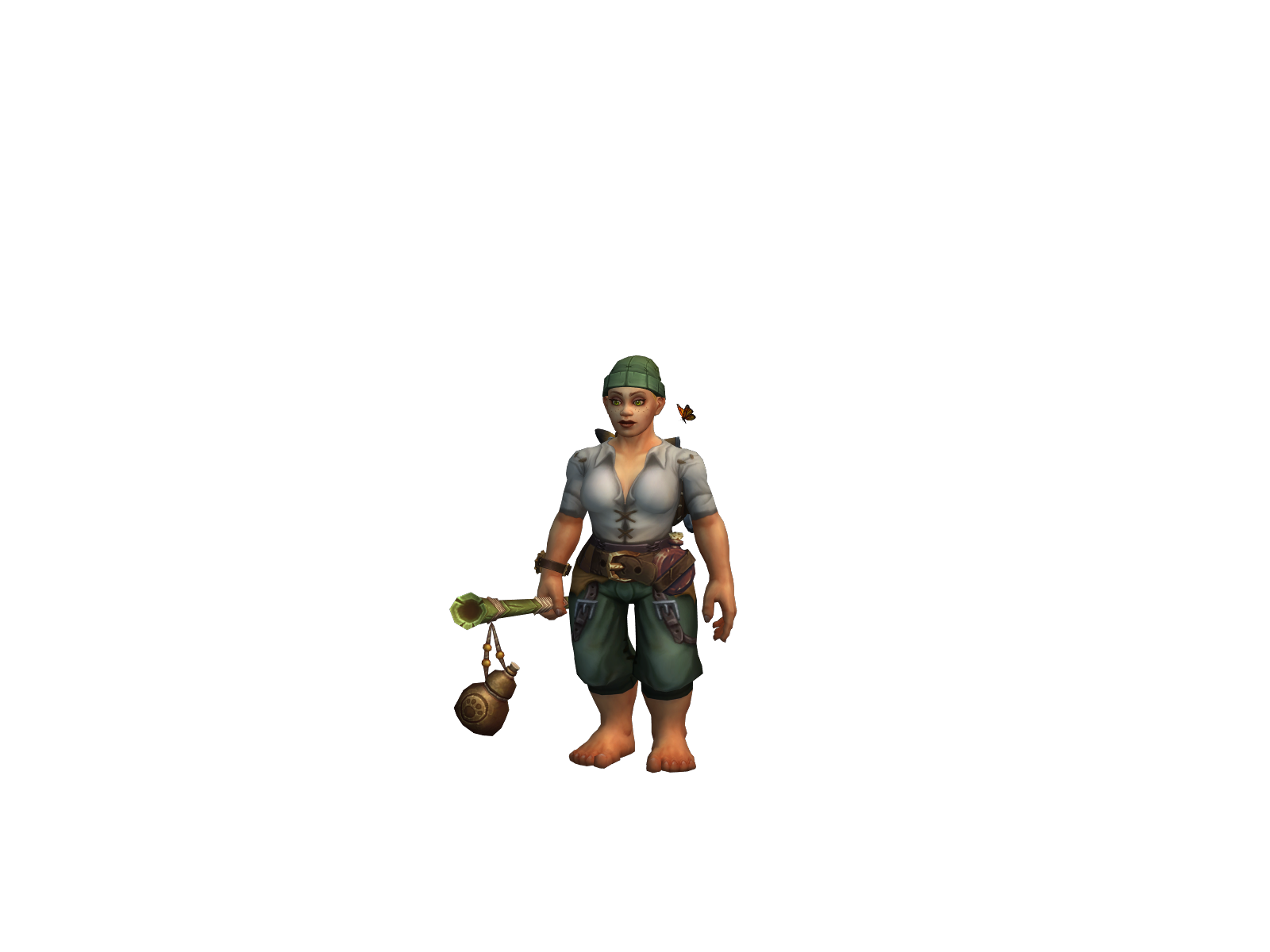 Venla 3D character render