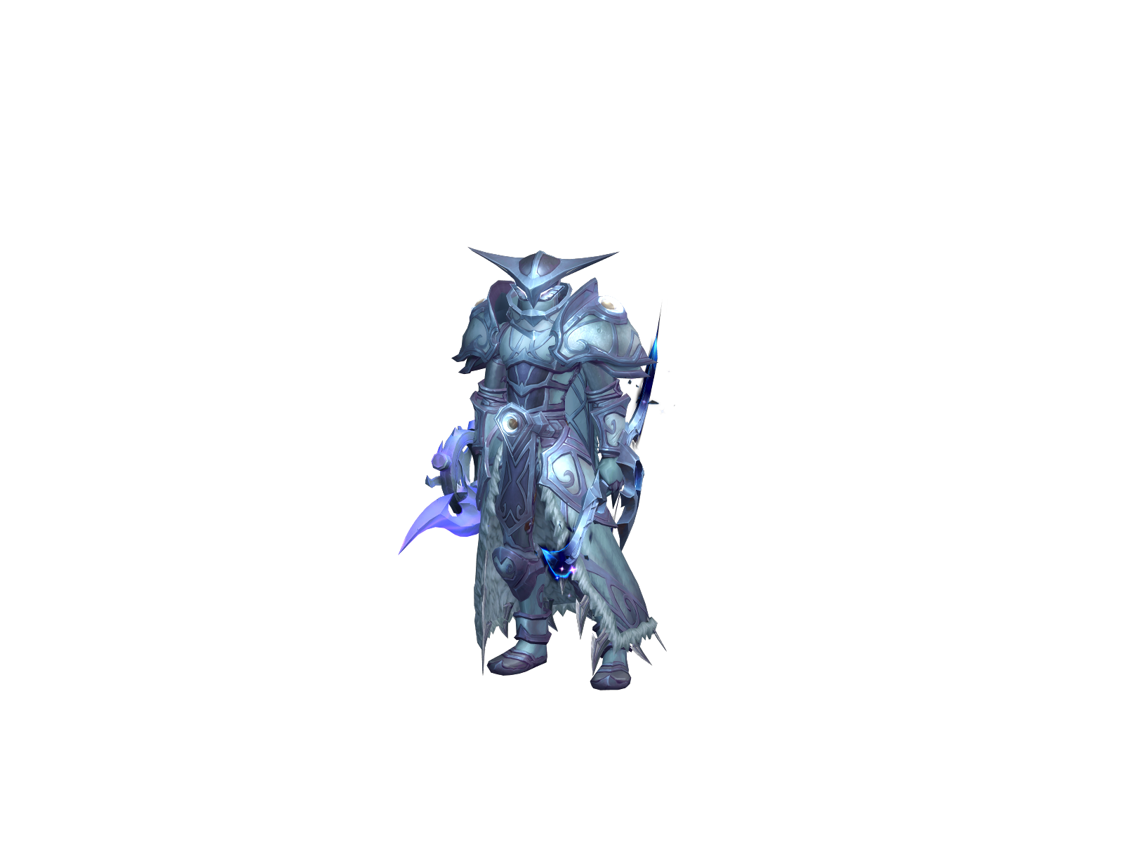 Baroluss 3D character render