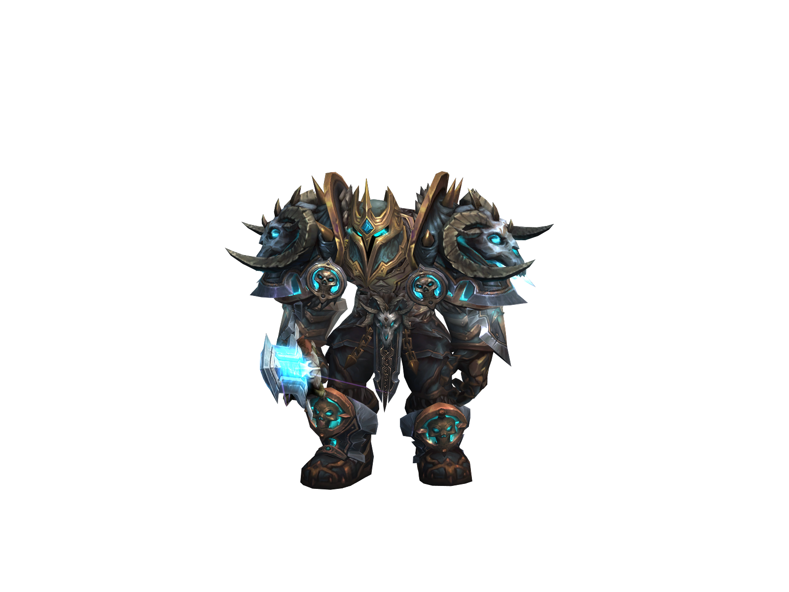 Barbarrosh 3D character render