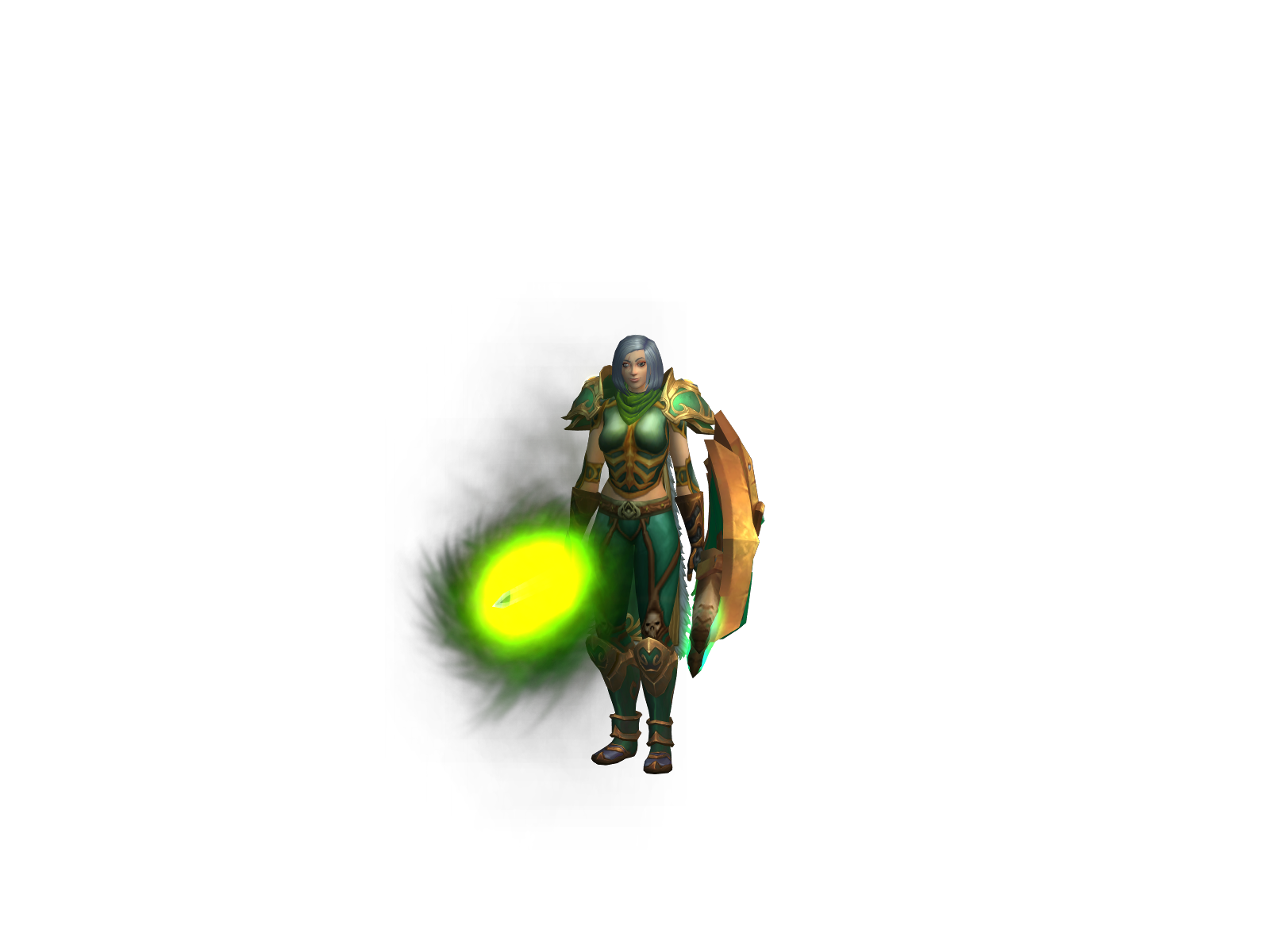Drident 3D character render