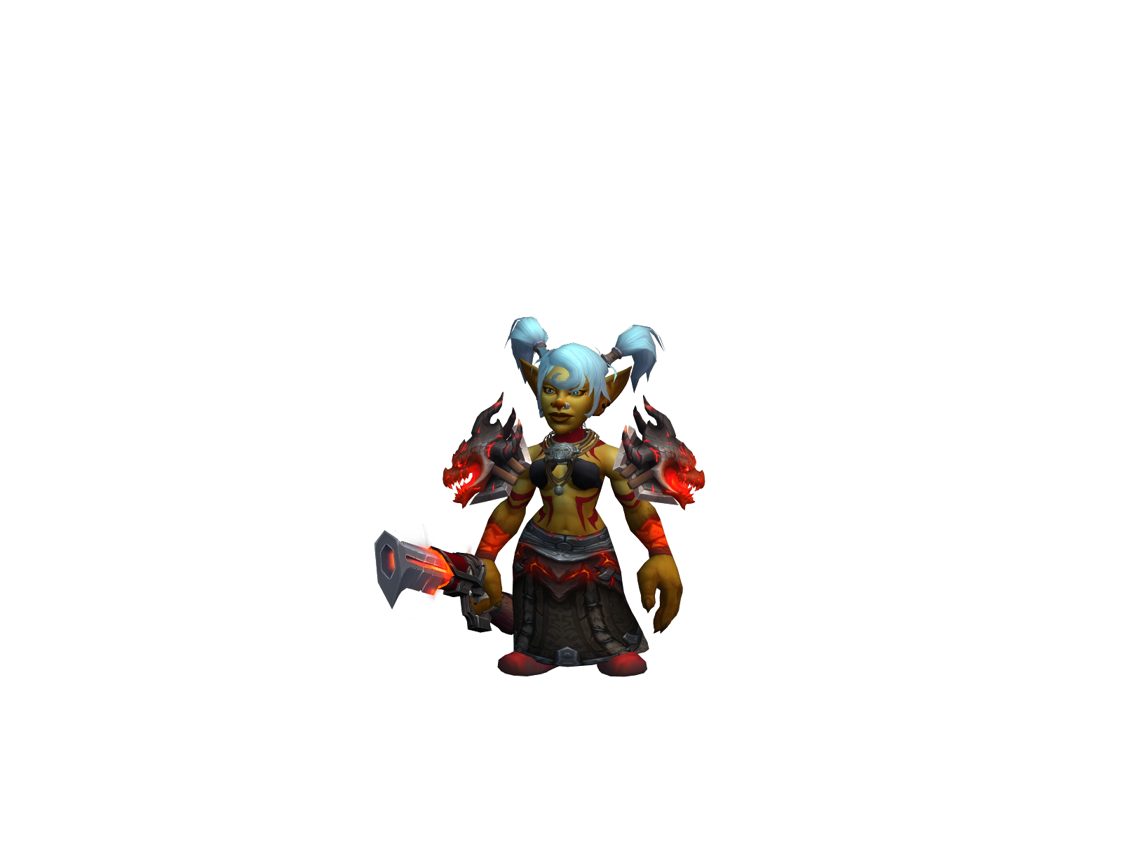 Nathuri 3D character render