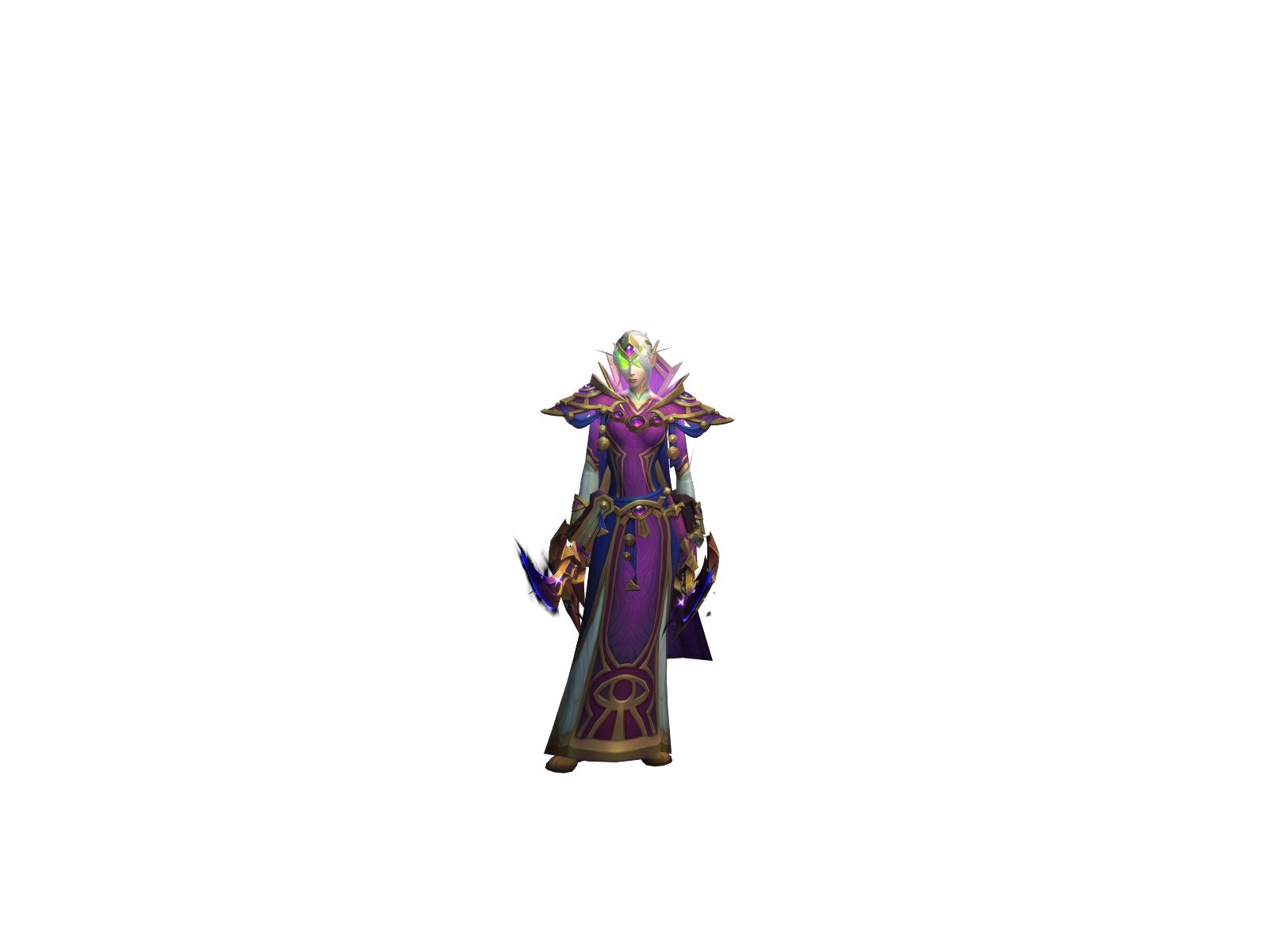 Fynesca 3D character render