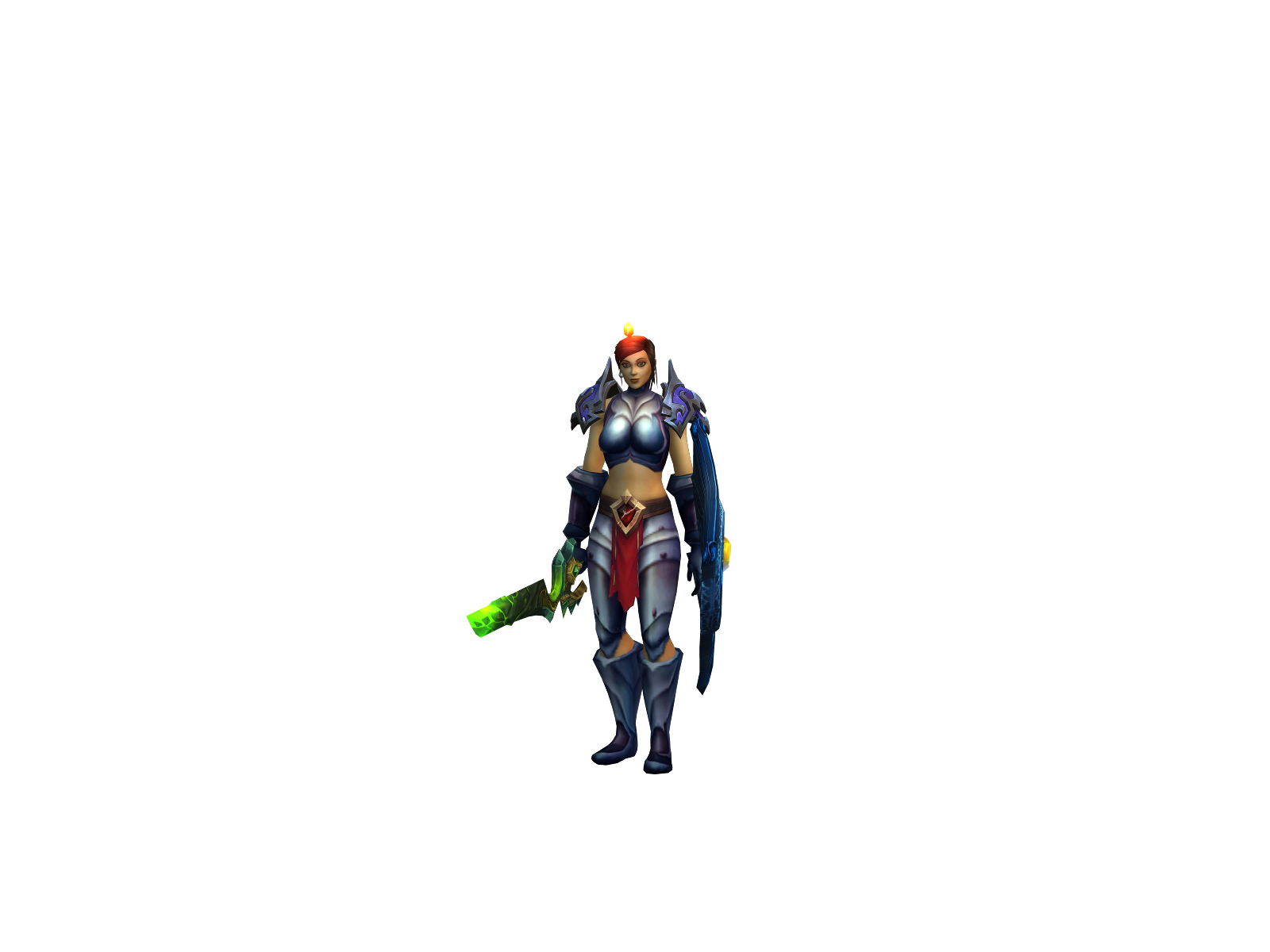 Kithiaransai 3D character render