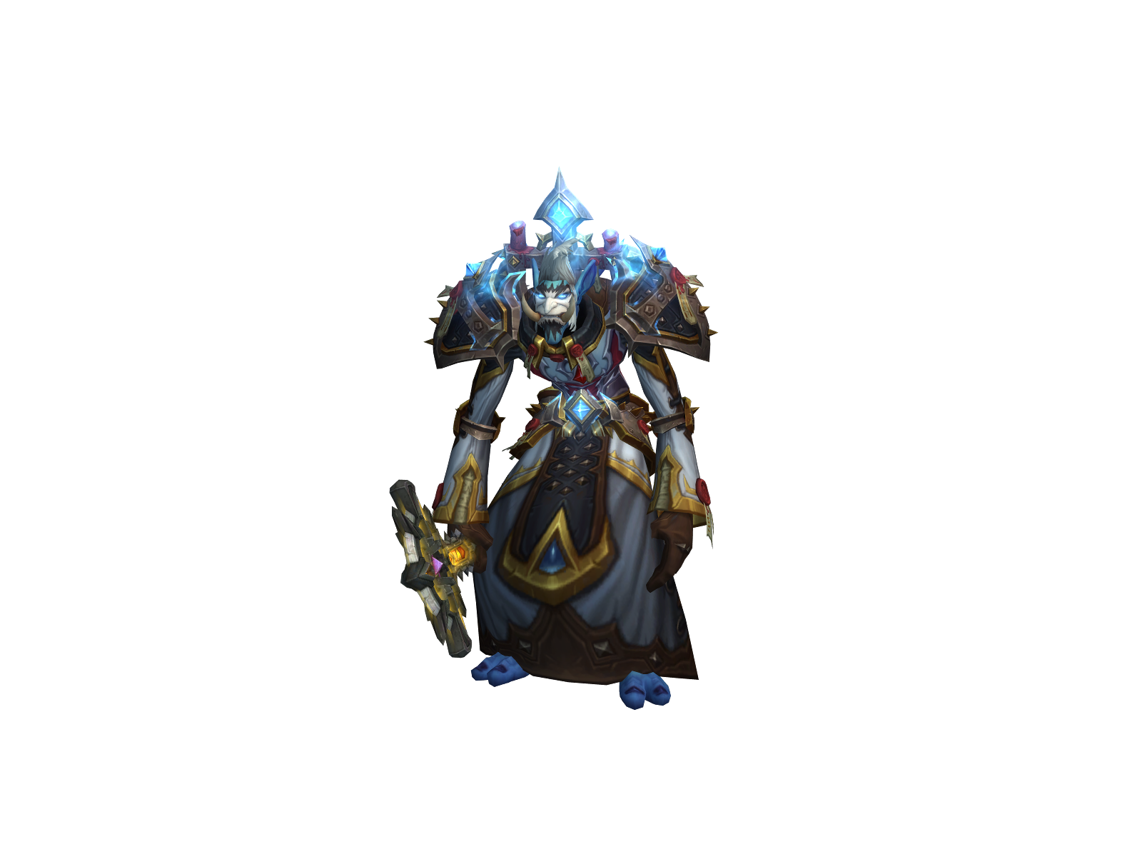 Mulgar 3D character render
