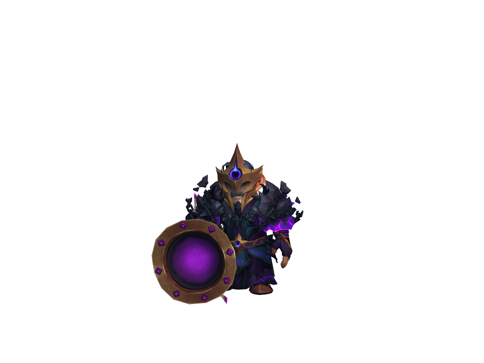 Gnomagon 3D character render